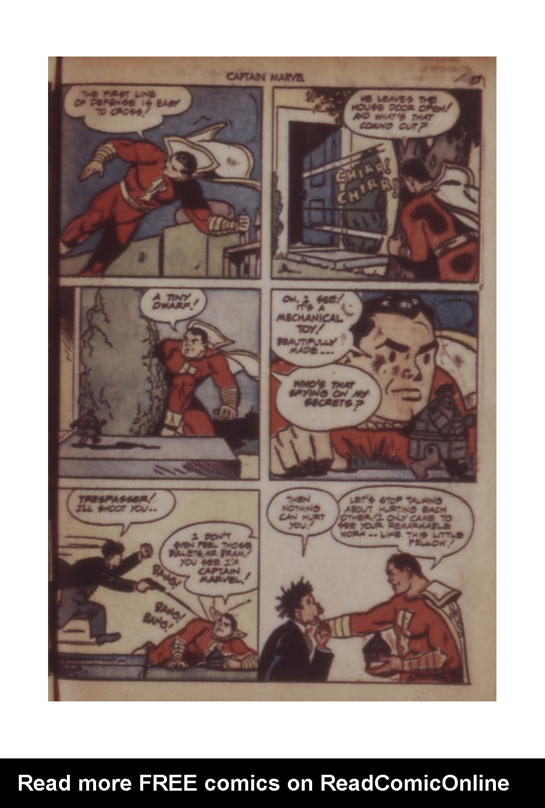 Read online Captain Marvel Adventures comic -  Issue #15 - 58