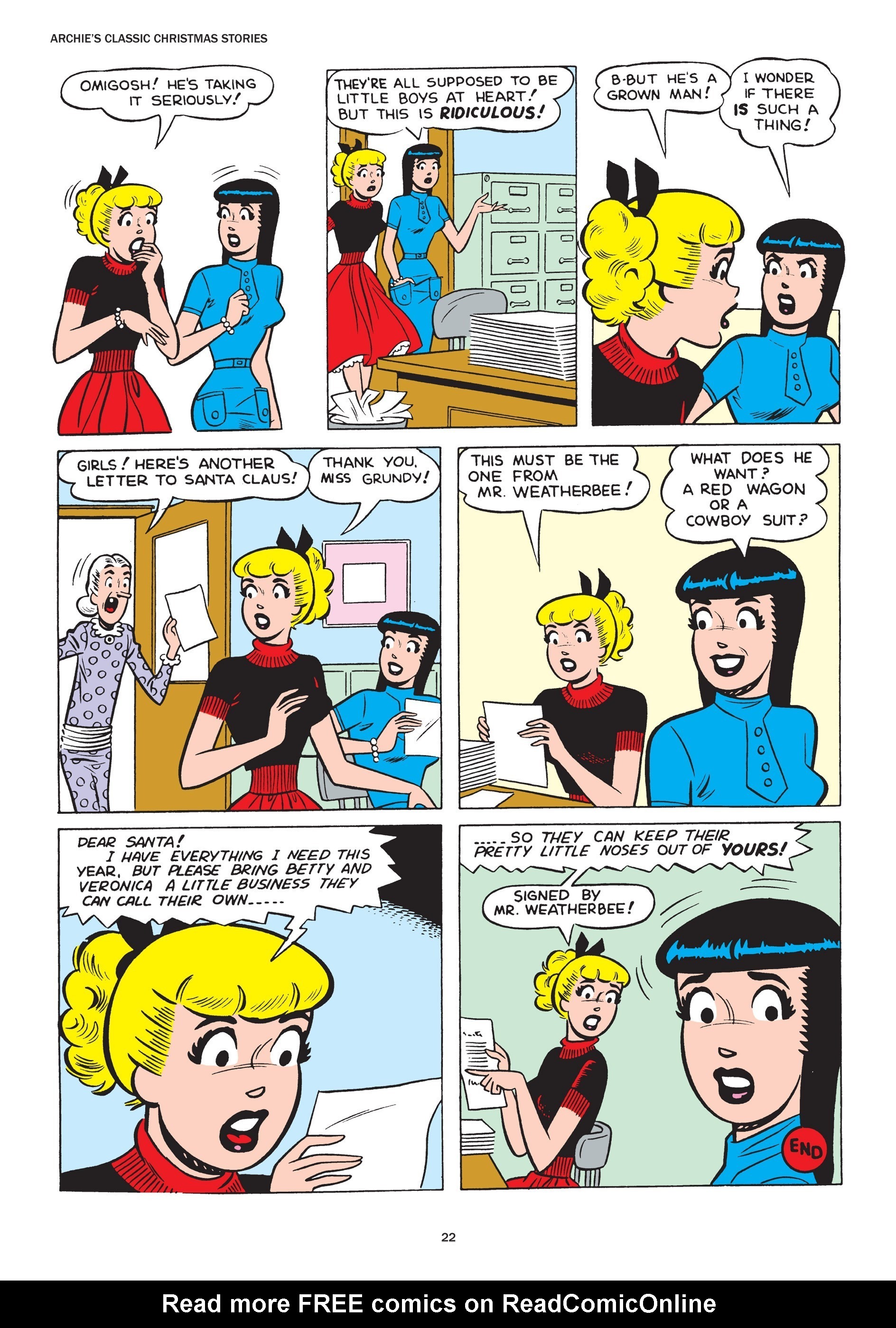 Read online Archie's Classic Christmas Stories comic -  Issue # TPB - 23