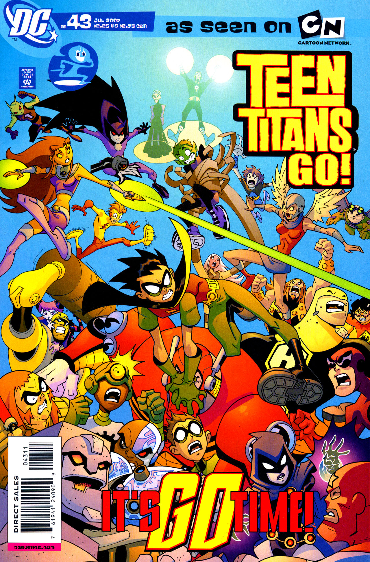 Read online Teen Titans Go! (2003) comic -  Issue #43 - 1