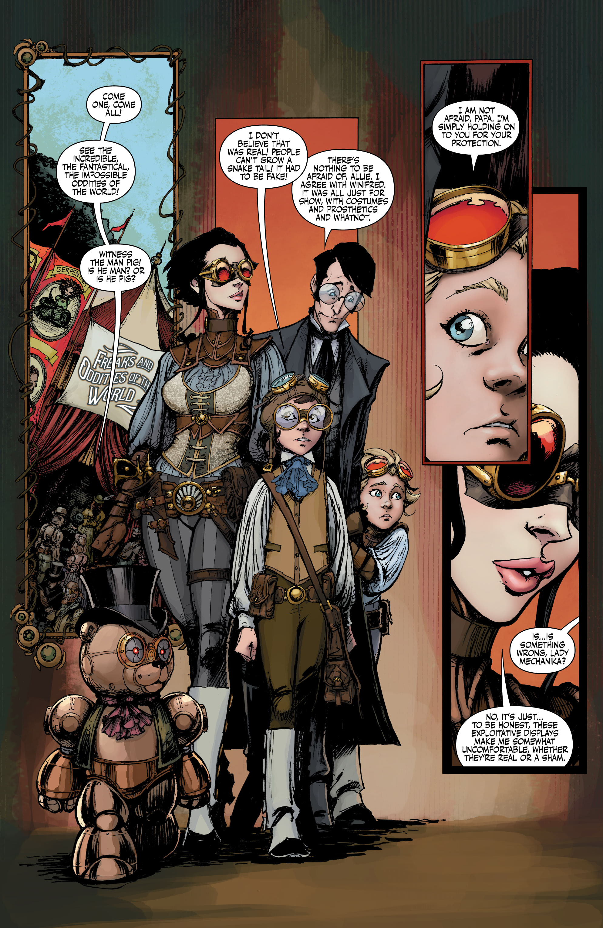 Read online Lady Mechanika: The Monster of The Ministry of Hell comic -  Issue #3 - 3