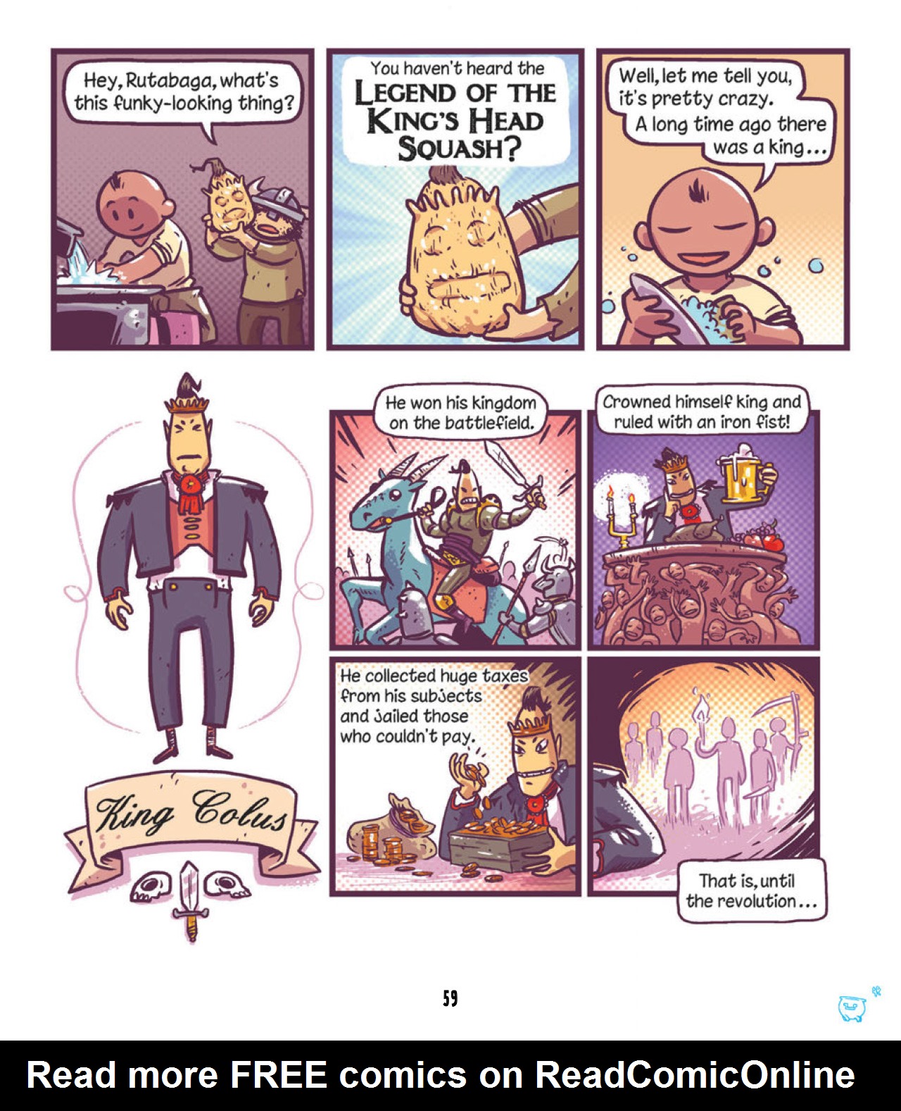 Read online Rutabaga: The Adventure Chef comic -  Issue # TPB 1 - 61