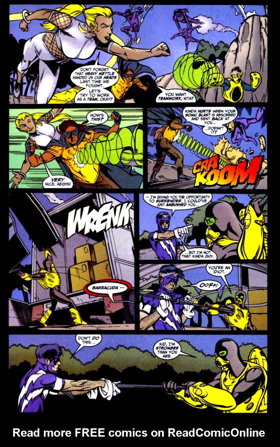 Read online New Warriors (1999) comic -  Issue #7 - 16