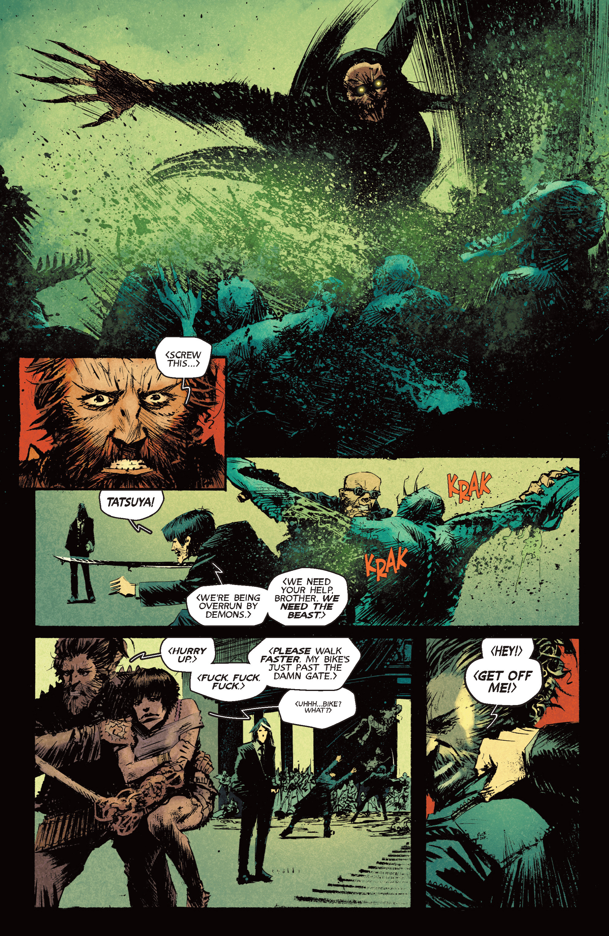 Read online Yakuza Demon Killers comic -  Issue #2 - 6