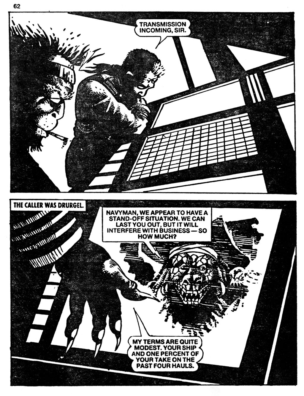 Read online Starblazer comic -  Issue #276 - 62