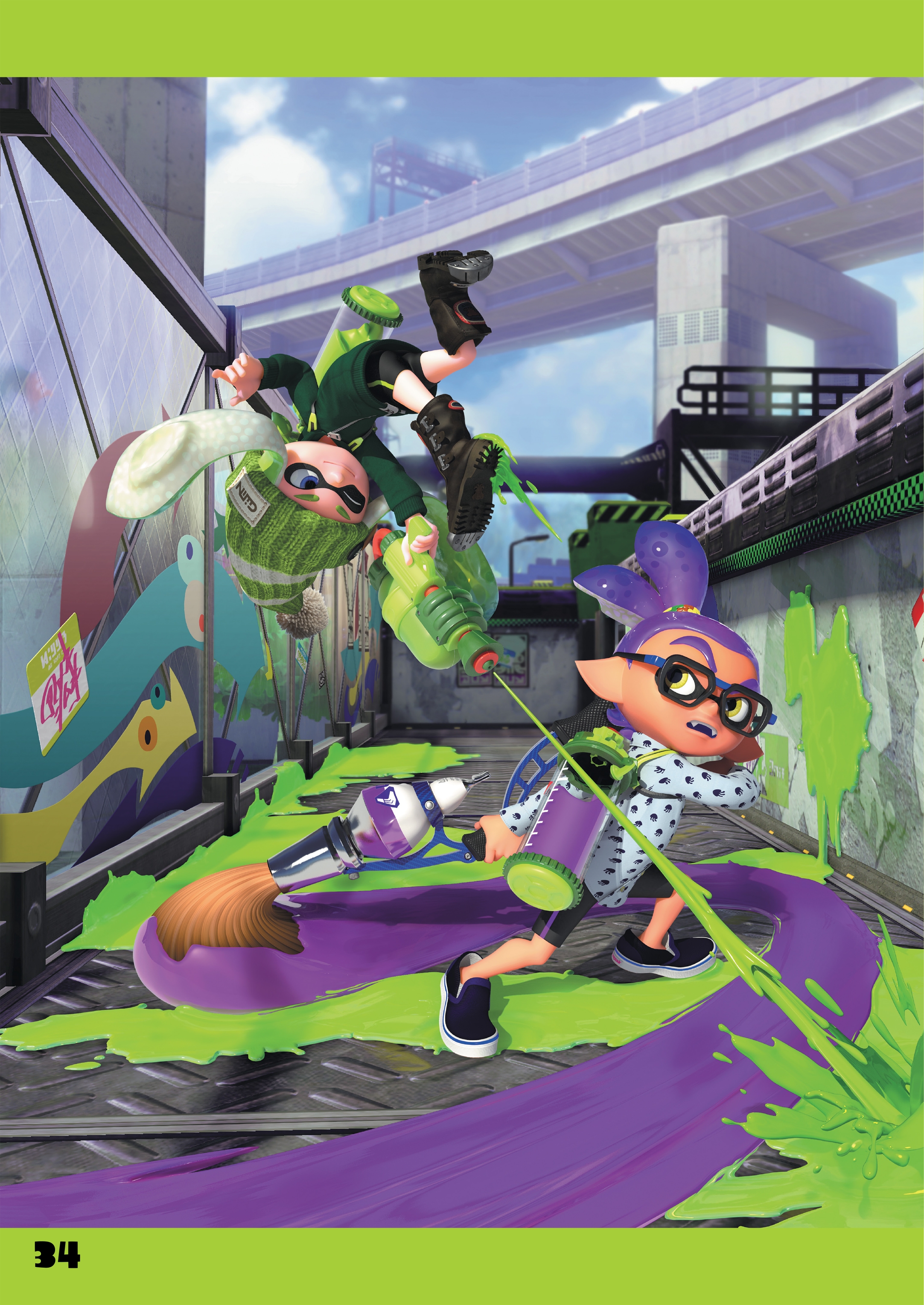 Read online The Art of Splatoon comic -  Issue # TPB (Part 1) - 28