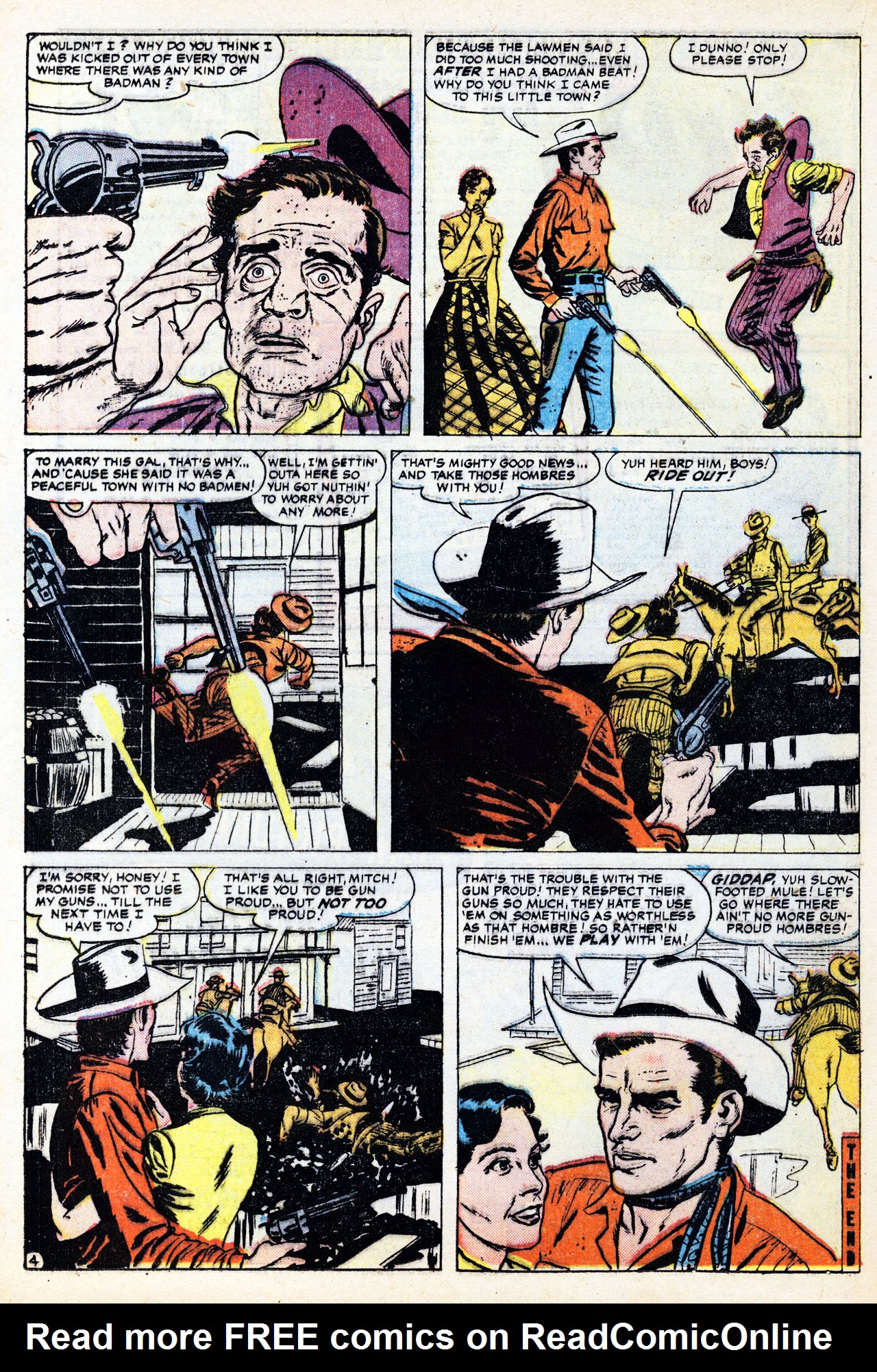 Read online Gunsmoke Western comic -  Issue #45 - 20