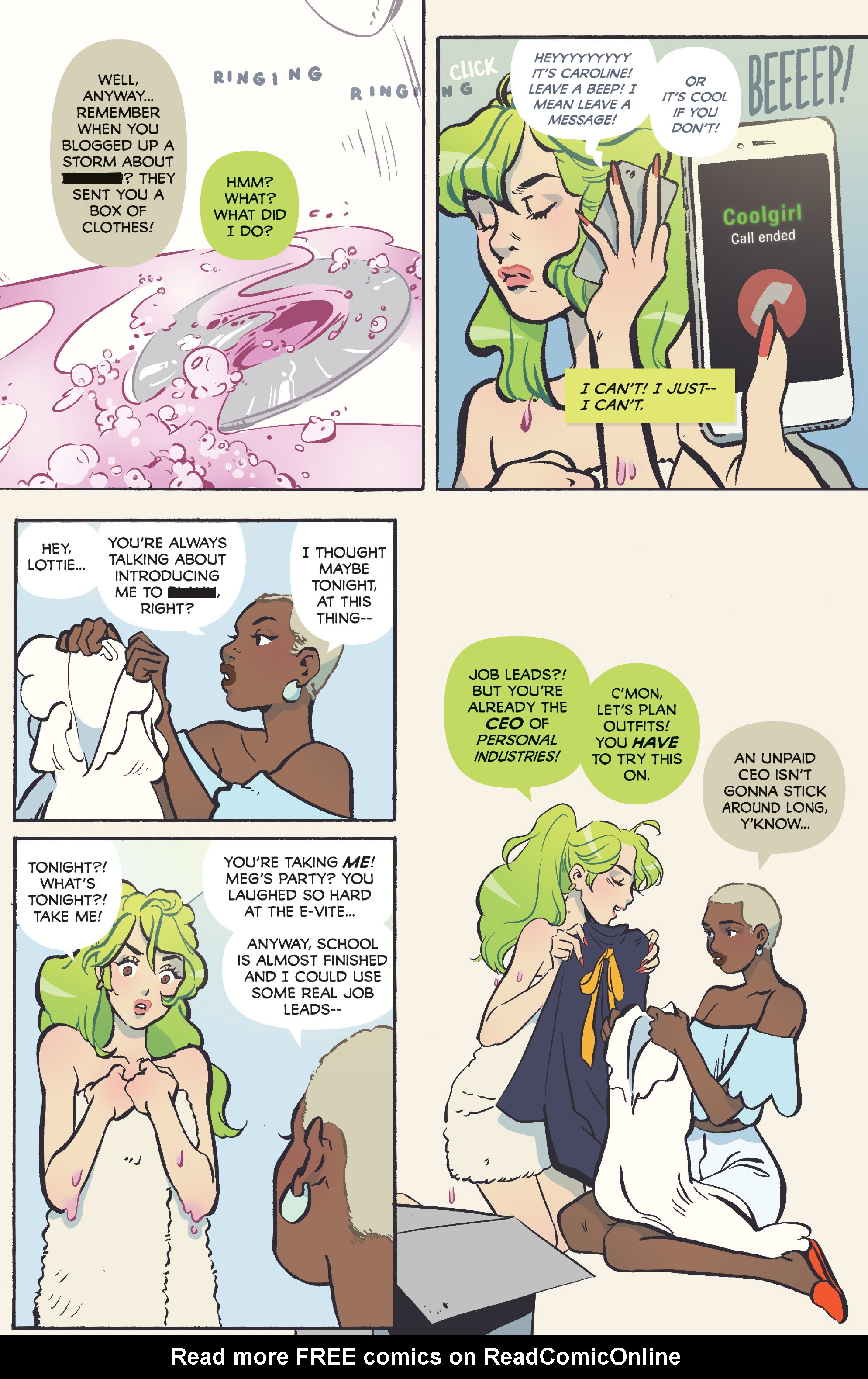 Read online Snotgirl comic -  Issue #3 - 4