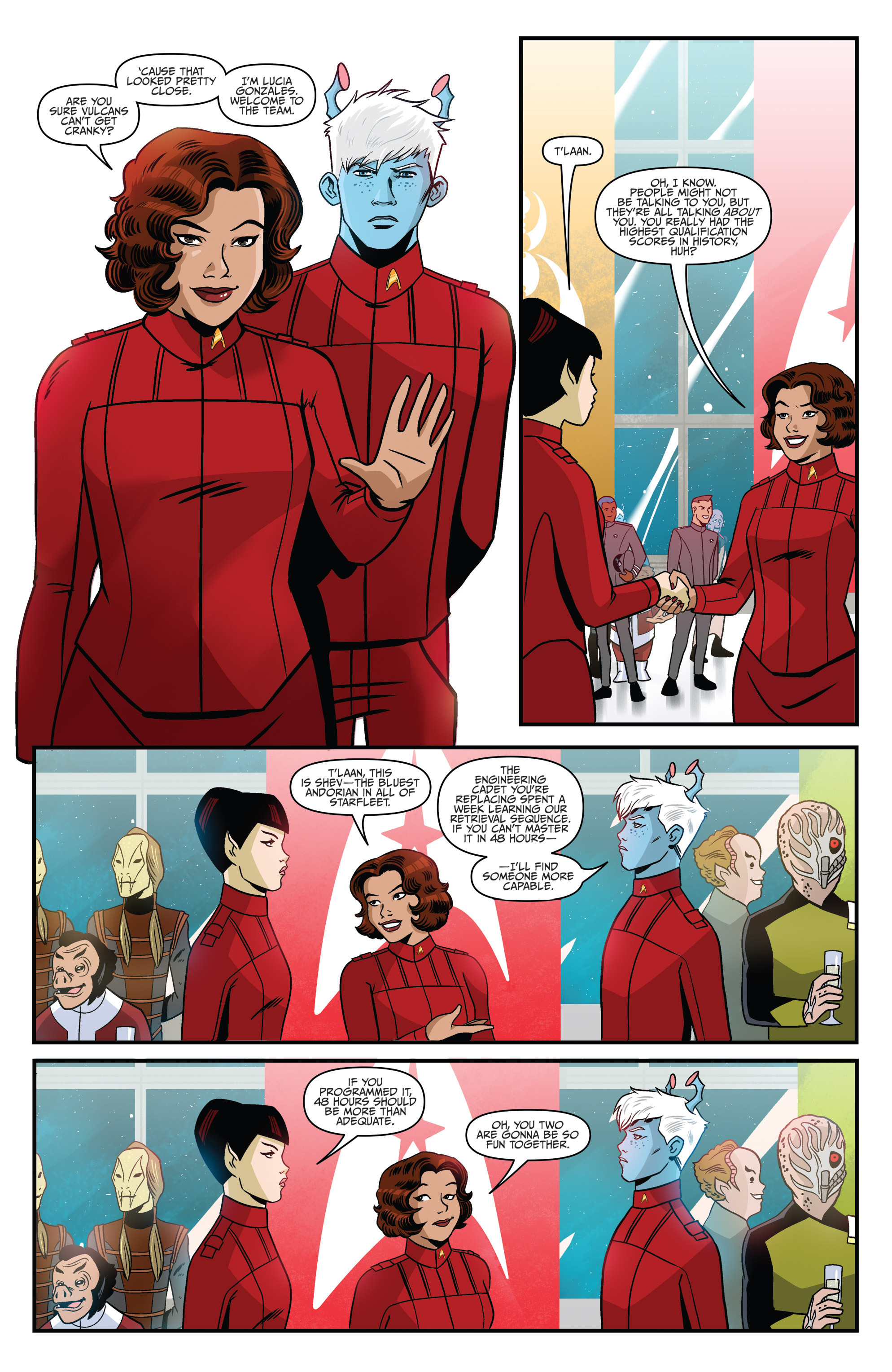 Read online Star Trek: Starfleet Academy (2015) comic -  Issue #1 - 17