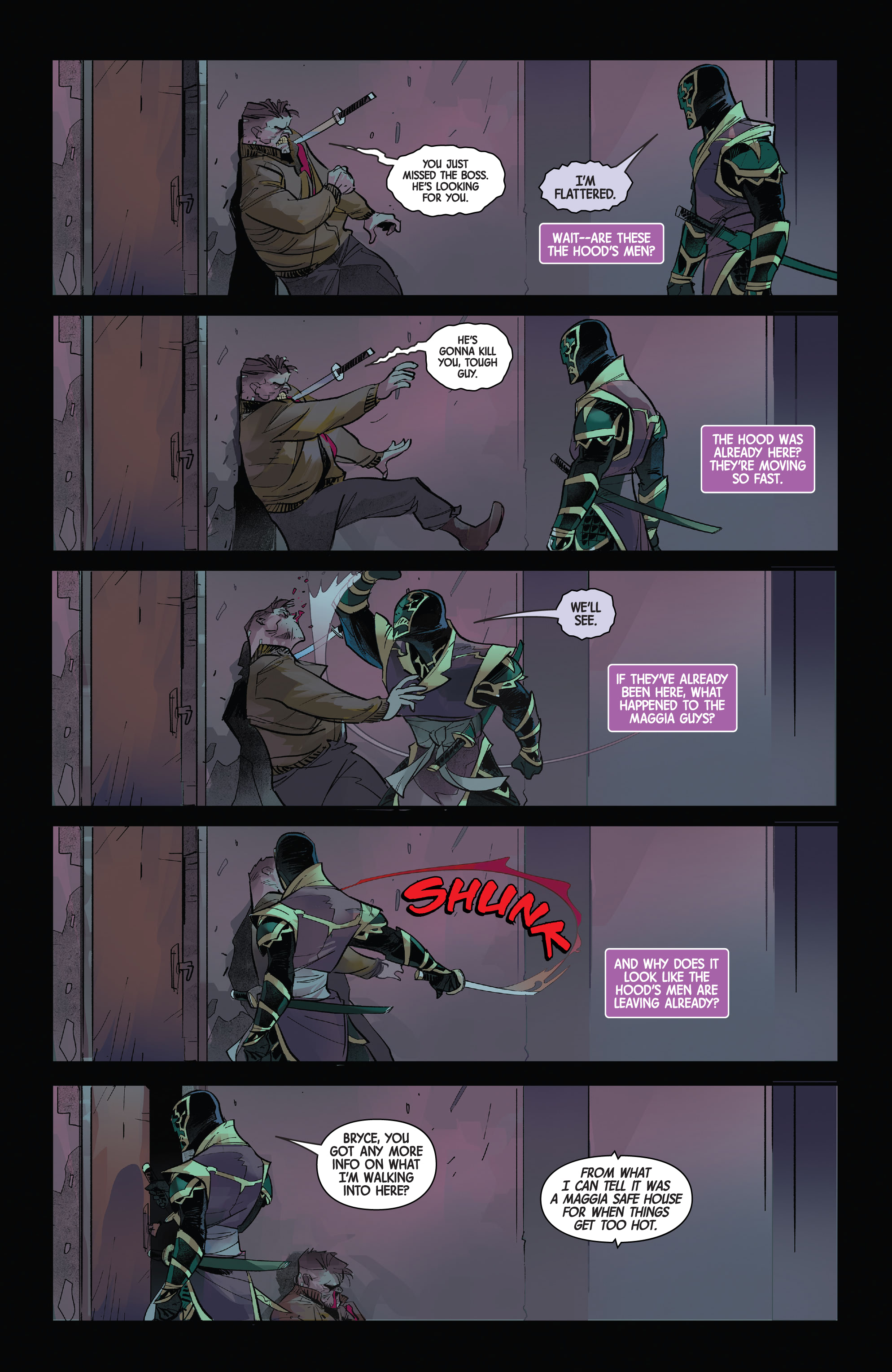 Read online Hawkeye: Freefall comic -  Issue #3 - 20