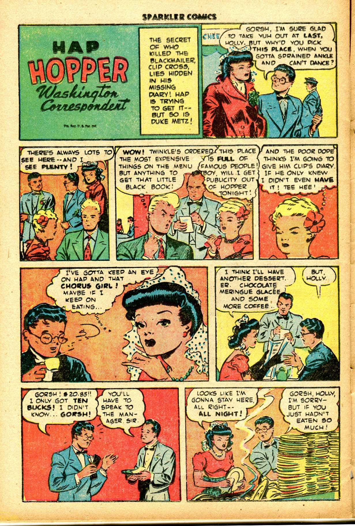 Read online Sparkler Comics comic -  Issue #62 - 38