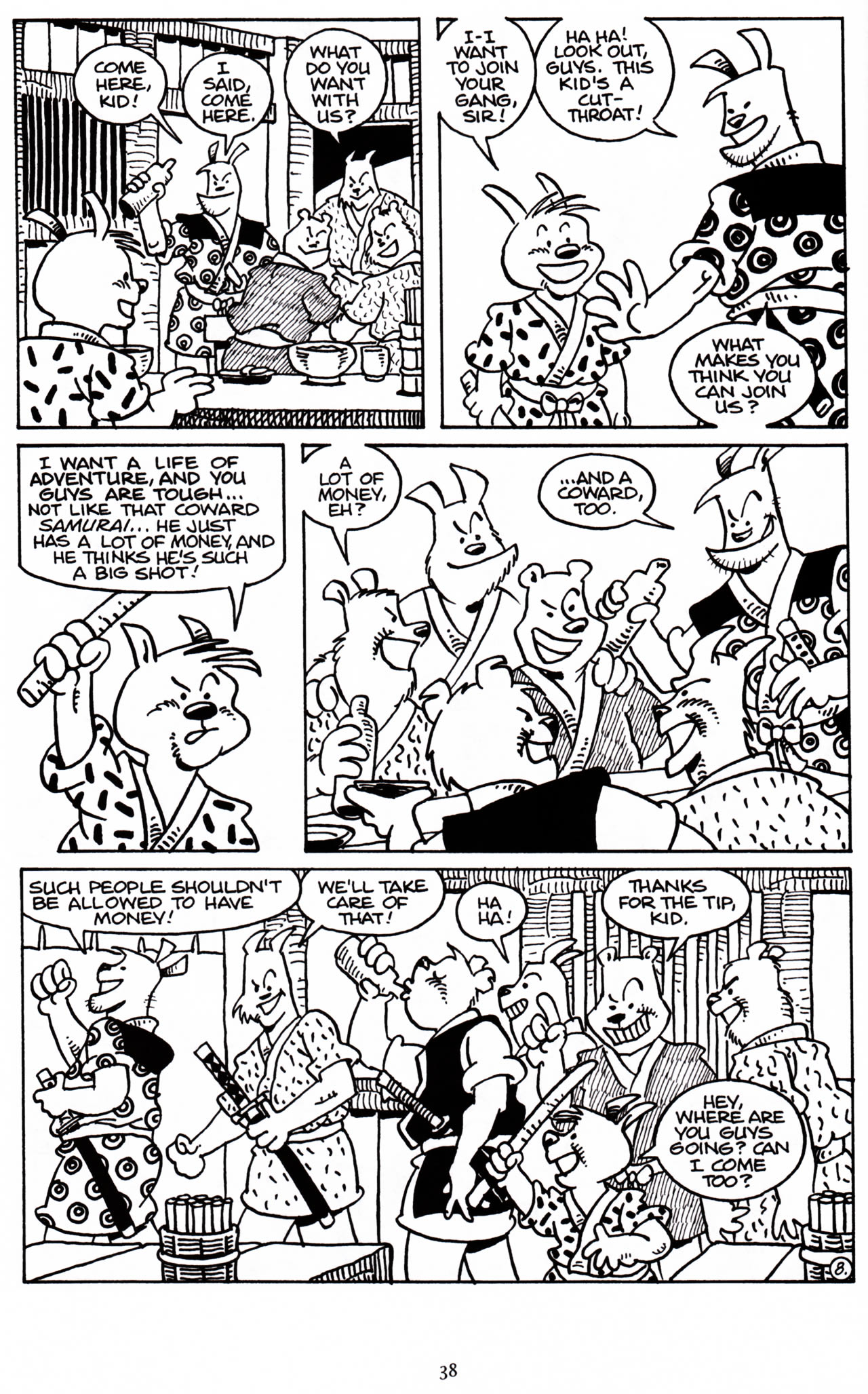 Read online Usagi Yojimbo (1996) comic -  Issue #32 - 9