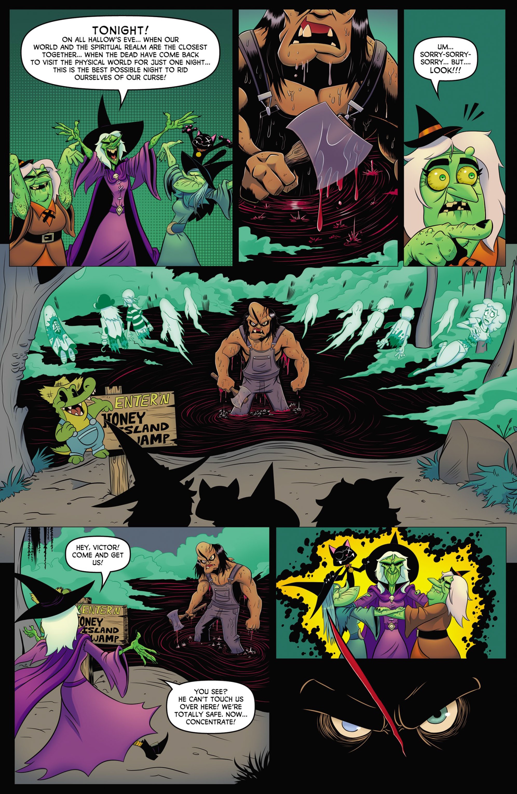 Read online Victor Crowley's Hatchet Halloween Tales comic -  Issue #2 - 28