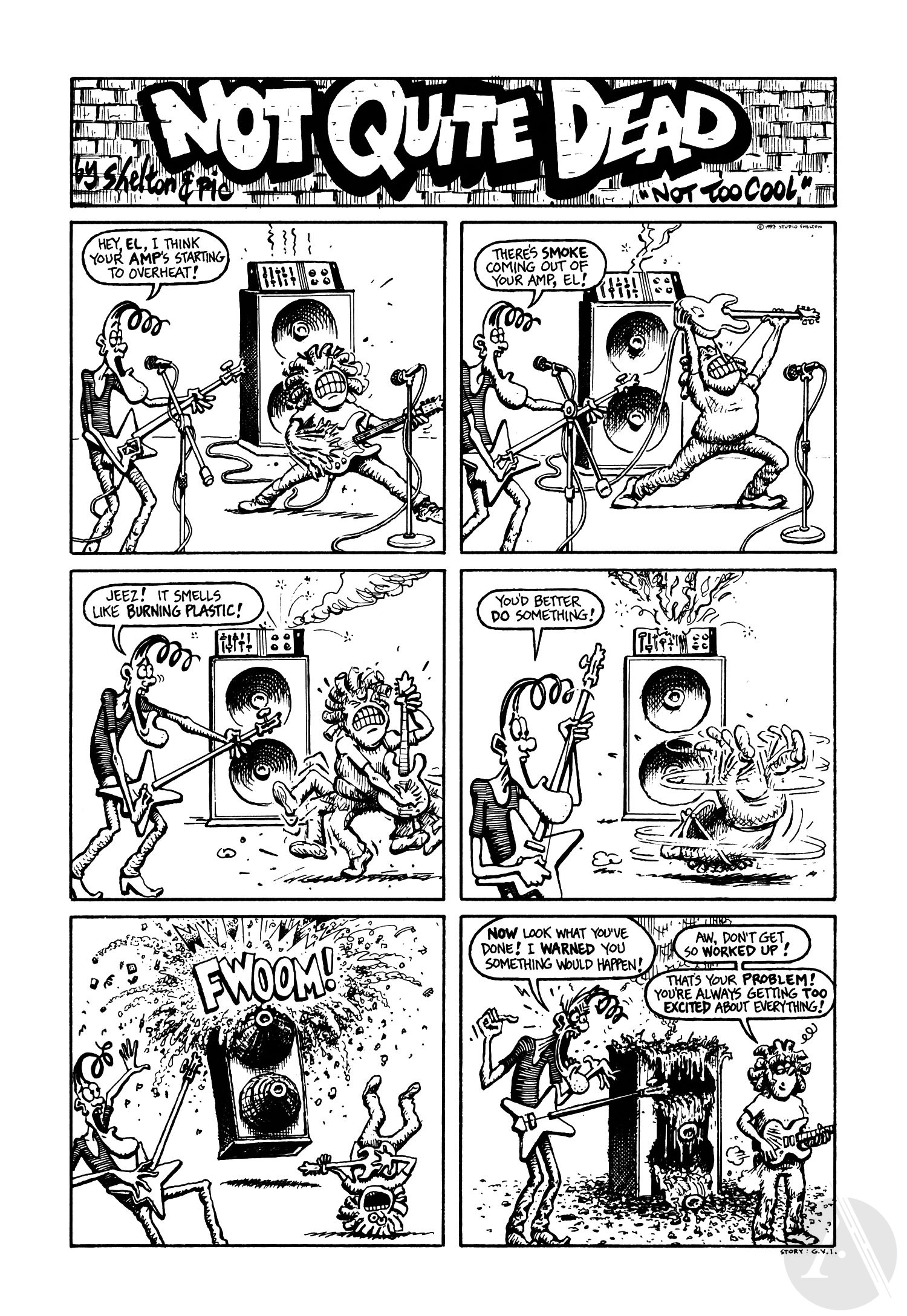 Read online Not Quite Dead comic -  Issue #4 - 35