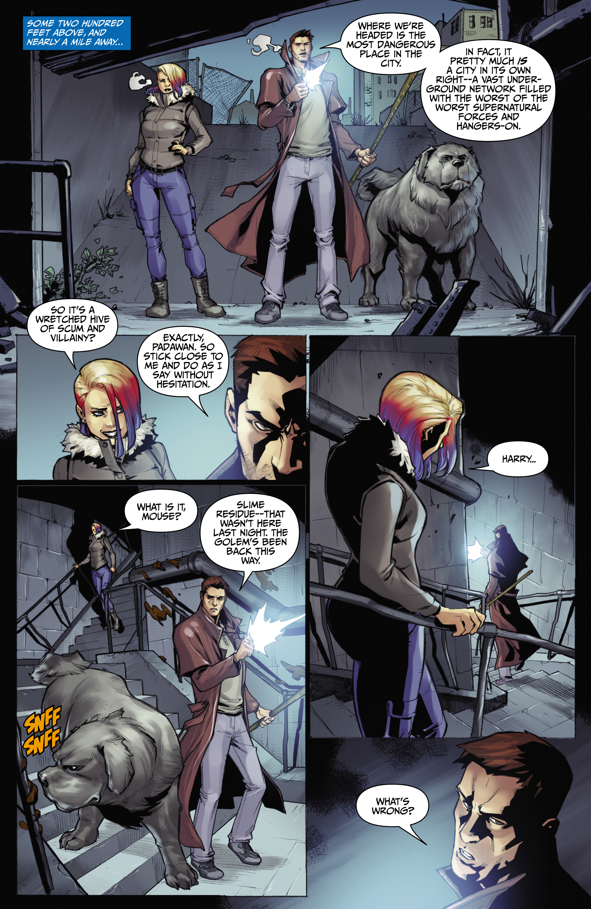 Read online Jim Butcher's The Dresden Files: Down Town comic -  Issue #3 - 21