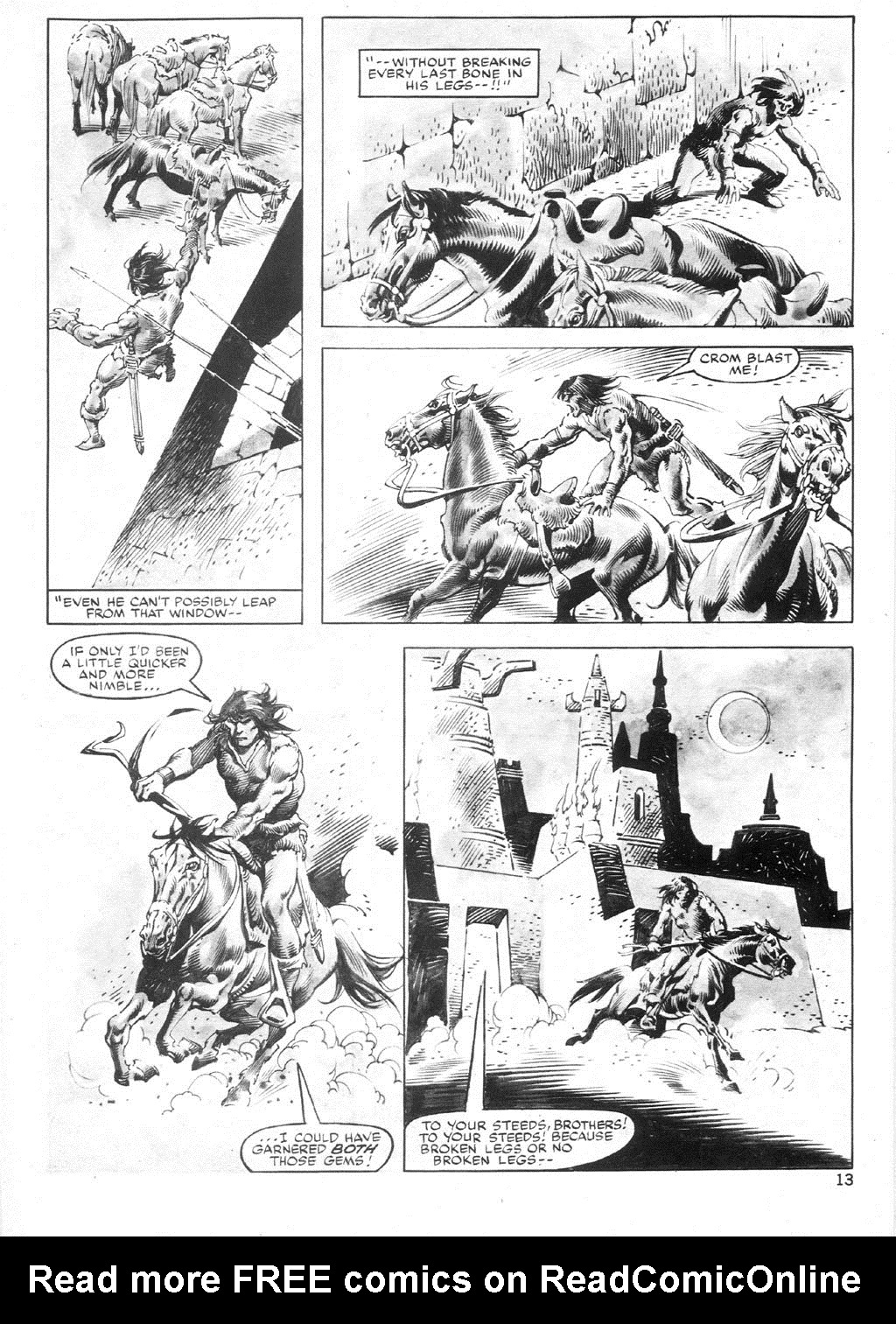 Read online The Savage Sword Of Conan comic -  Issue #93 - 13