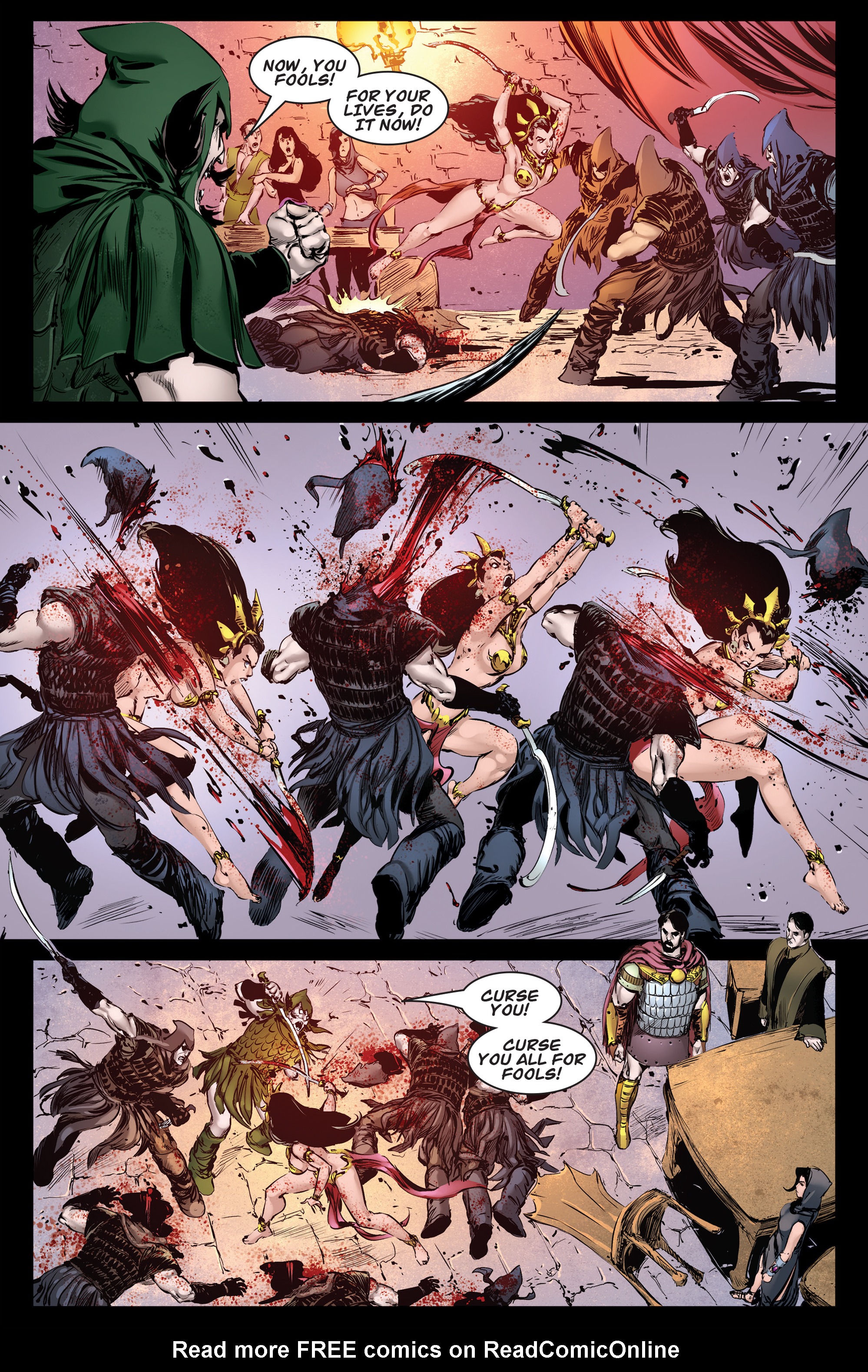 Read online Queen of Vampires comic -  Issue #3 - 29
