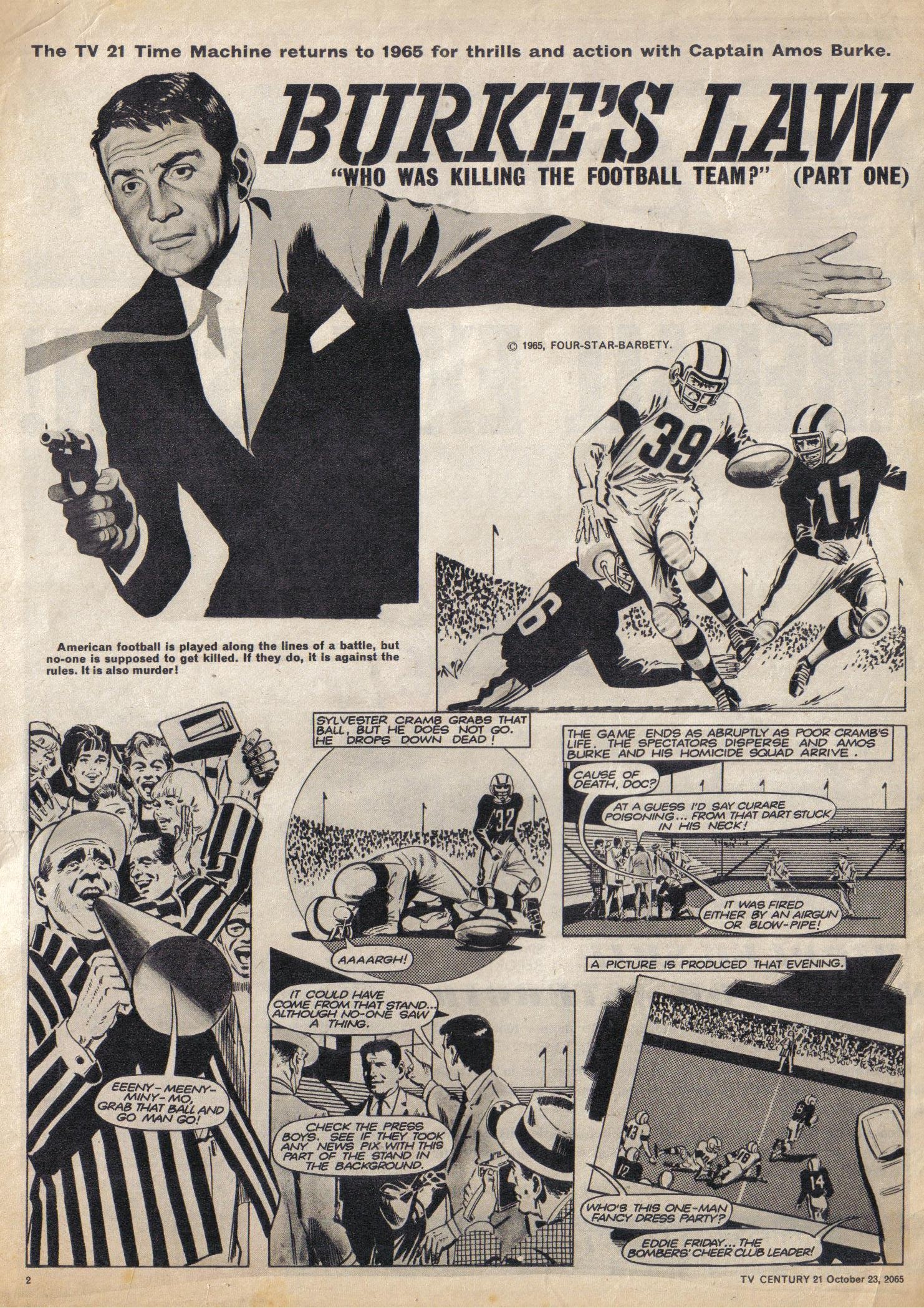 Read online TV Century 21 (TV 21) comic -  Issue #40 - 2