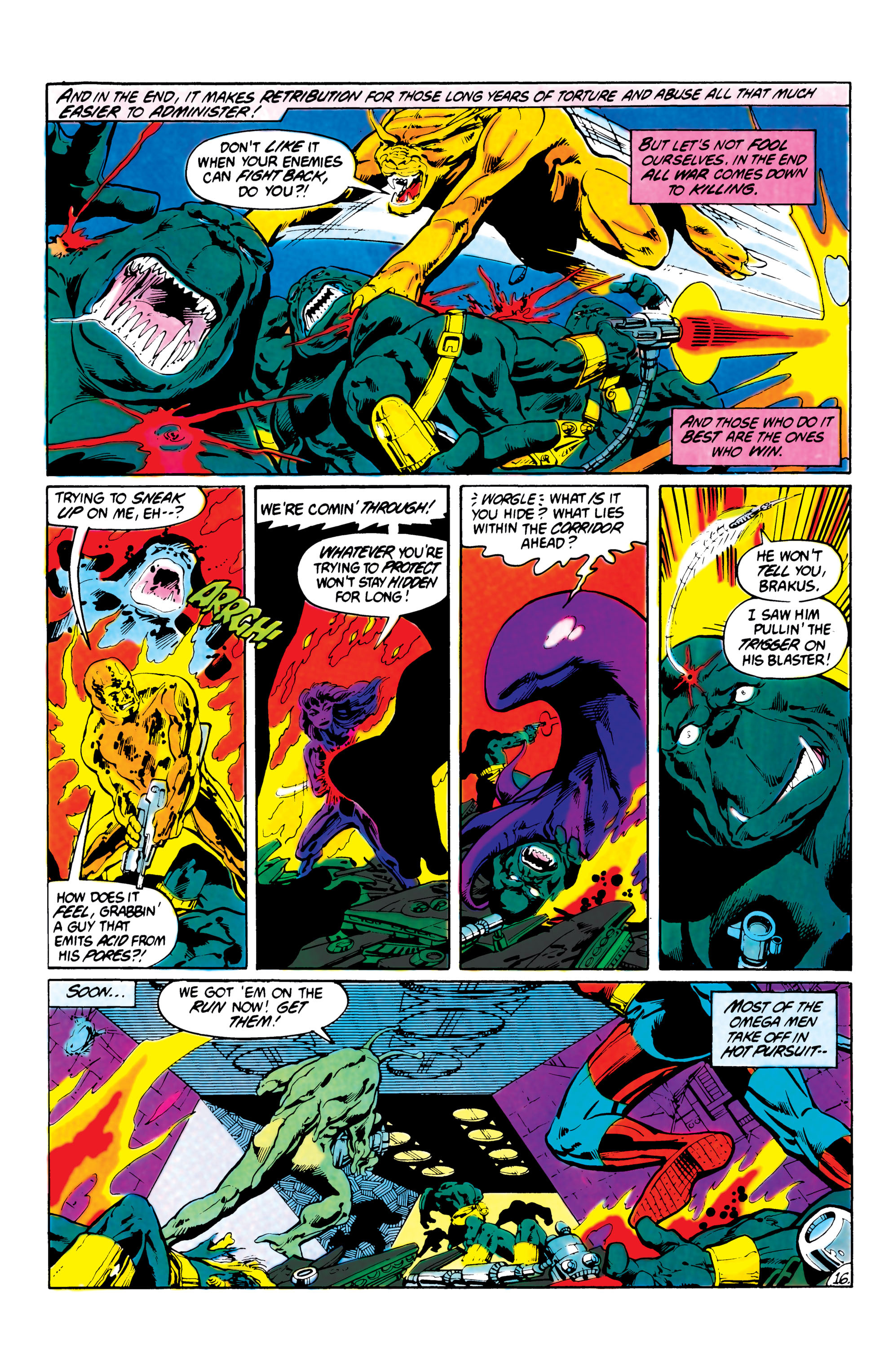 Read online The Omega Men (1983) comic -  Issue #6 - 17
