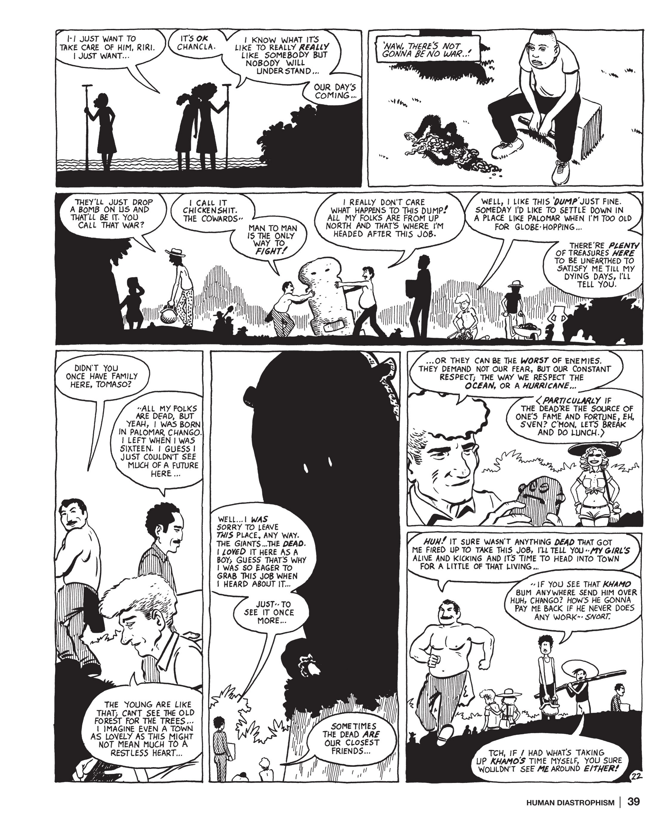 Read online Human Diastrophism comic -  Issue # TPB (Part 1) - 39