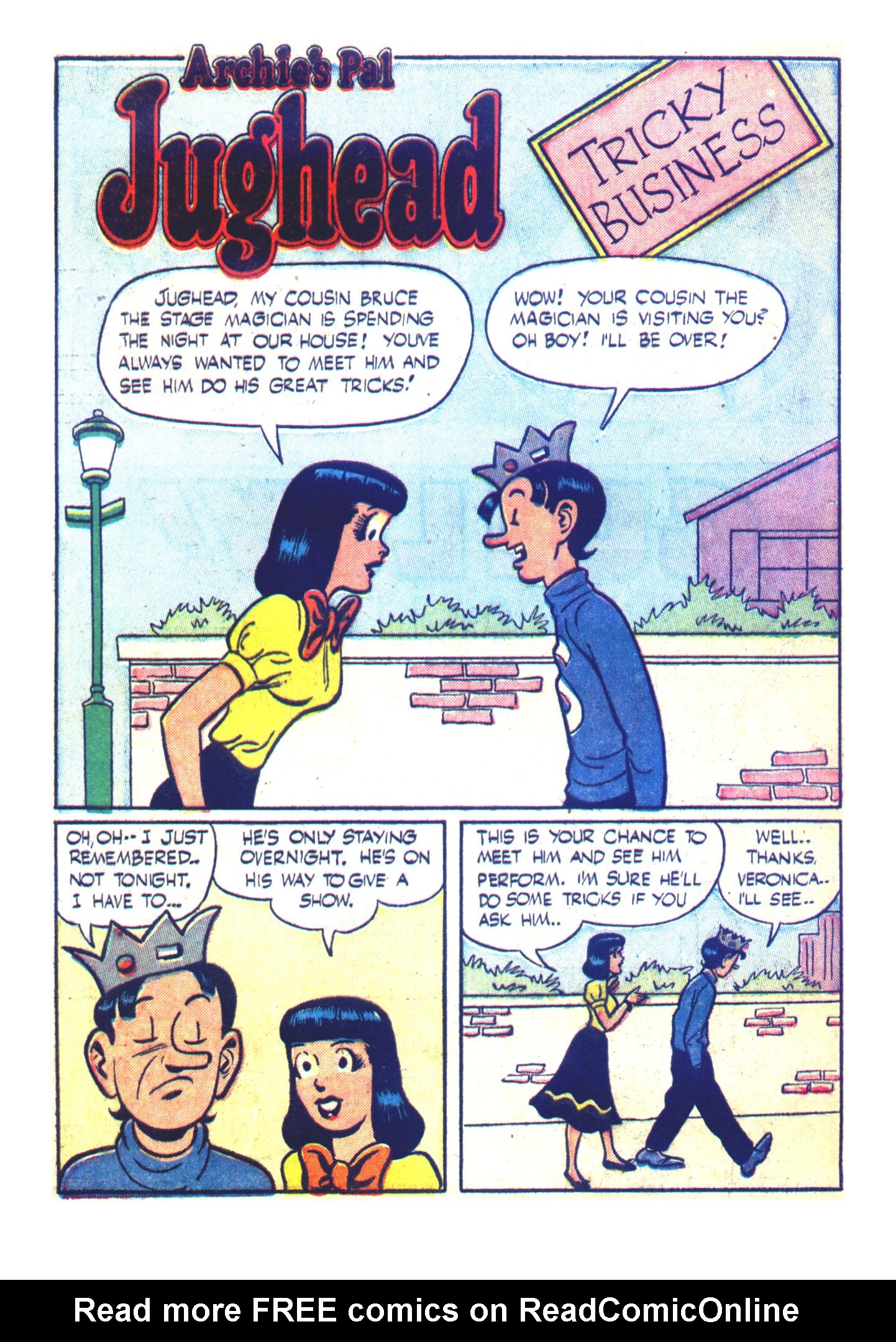 Read online Archie's Pal Jughead Annual comic -  Issue #1 - 76