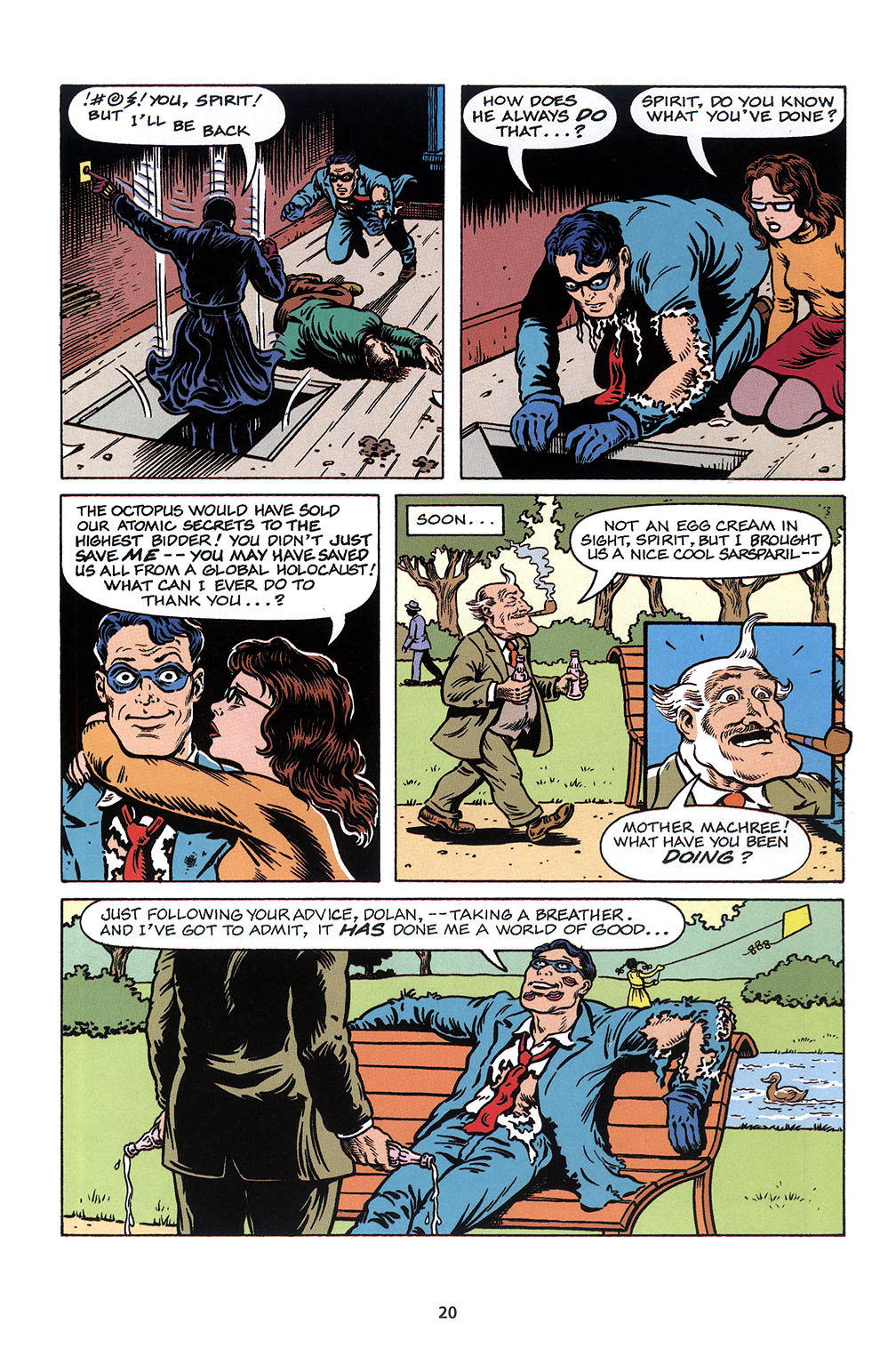 Read online The Spirit: The New Adventures comic -  Issue #2 - 22