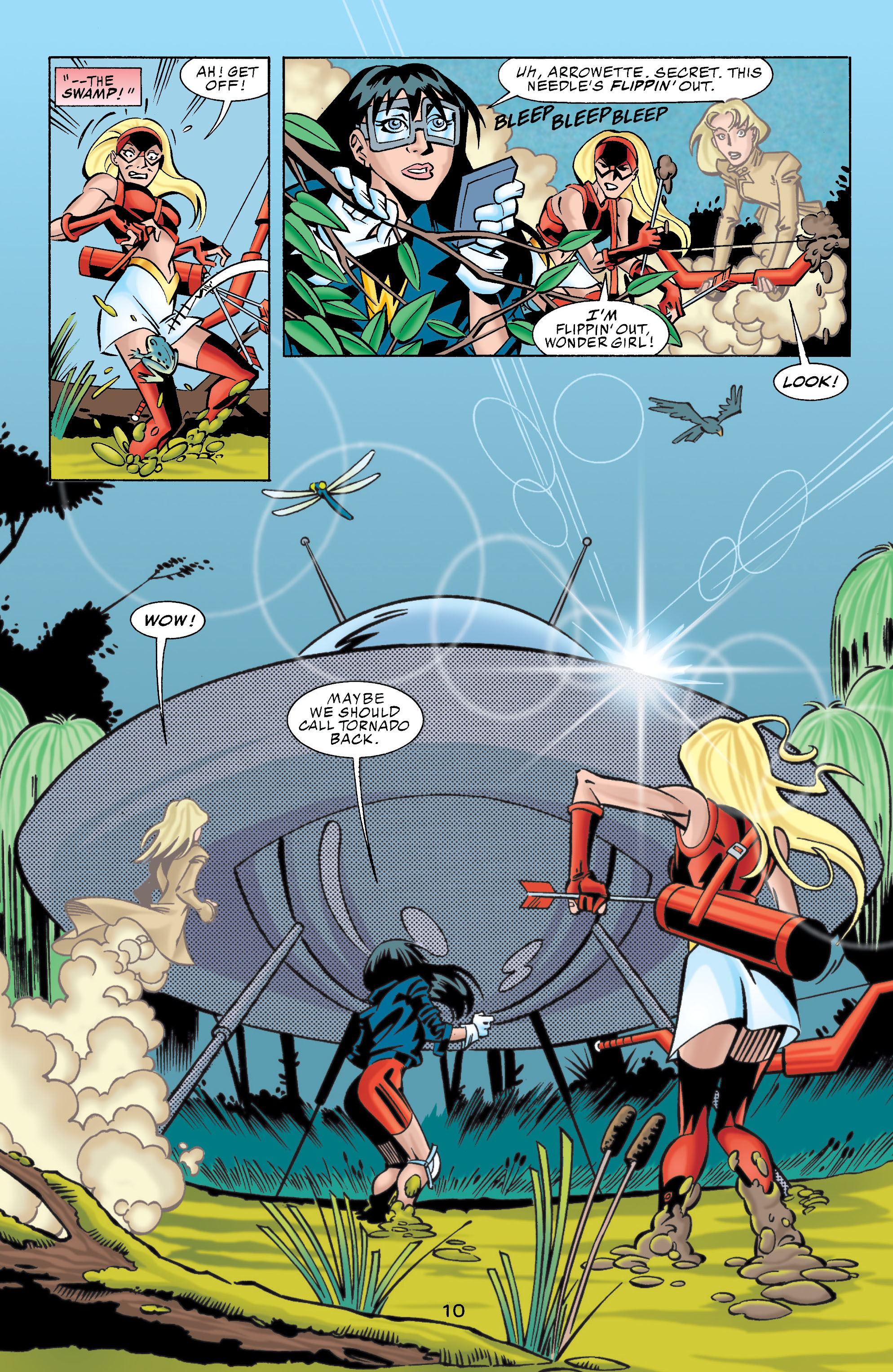 Read online Stars and S.T.R.I.P.E. comic -  Issue #5 - 11