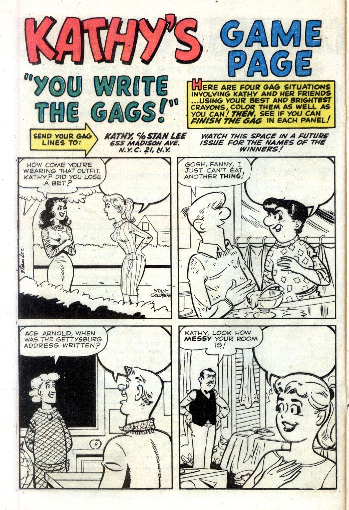 Read online Kathy (1959) comic -  Issue #1 - 16