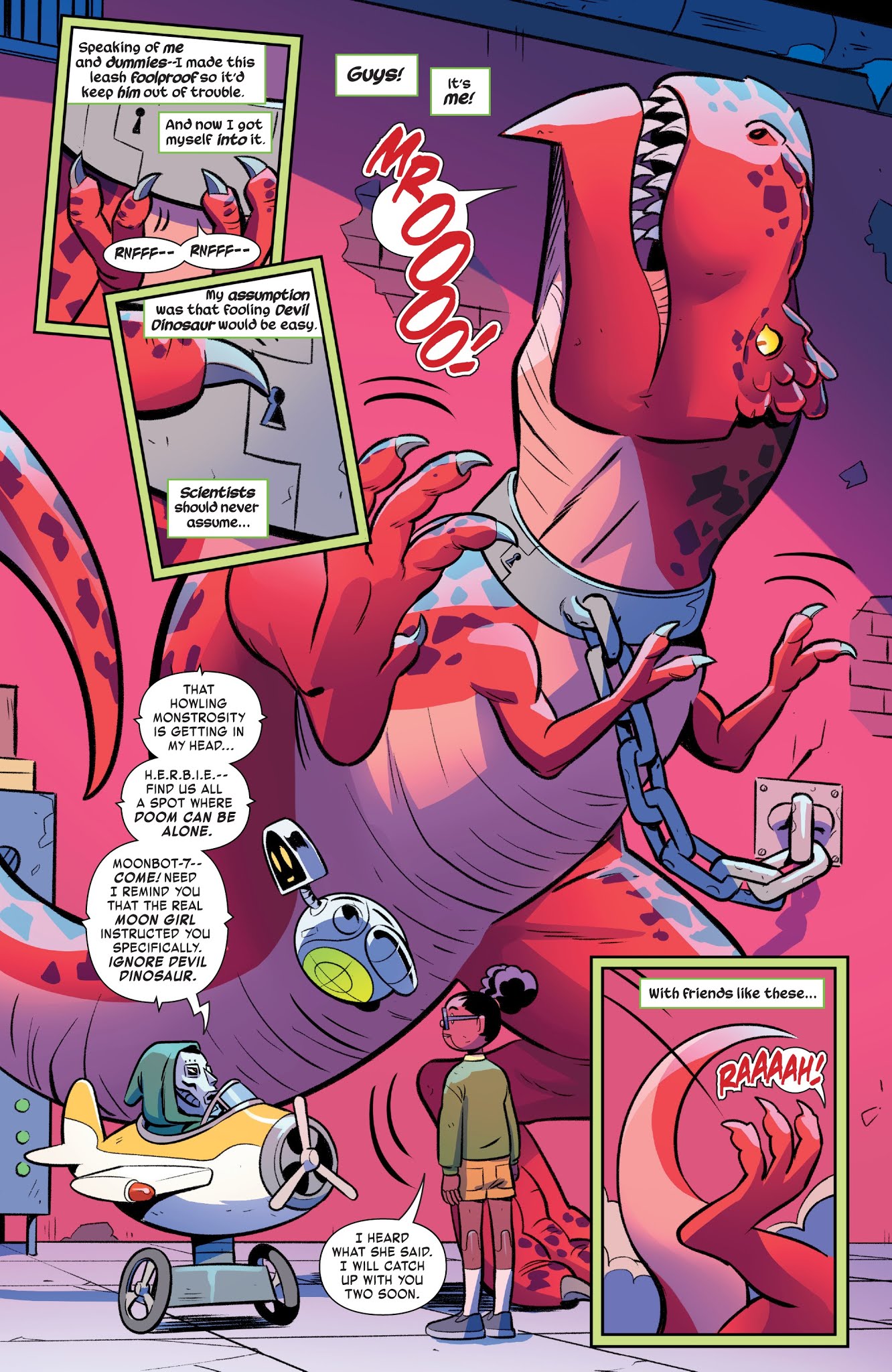 Read online Moon Girl And Devil Dinosaur comic -  Issue #36 - 11