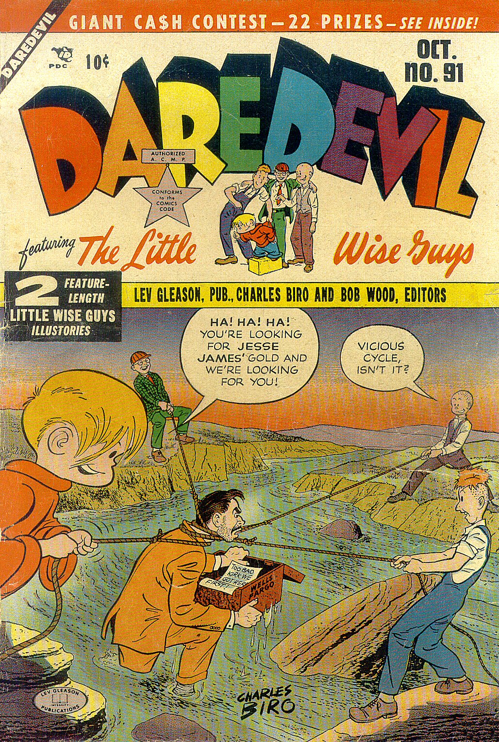 Read online Daredevil (1941) comic -  Issue #91 - 1