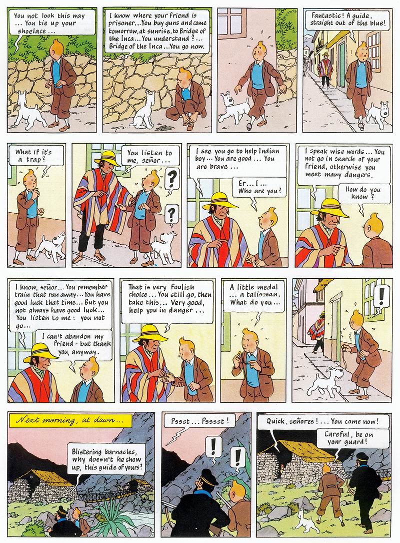 Read online The Adventures of Tintin comic -  Issue #14 - 21