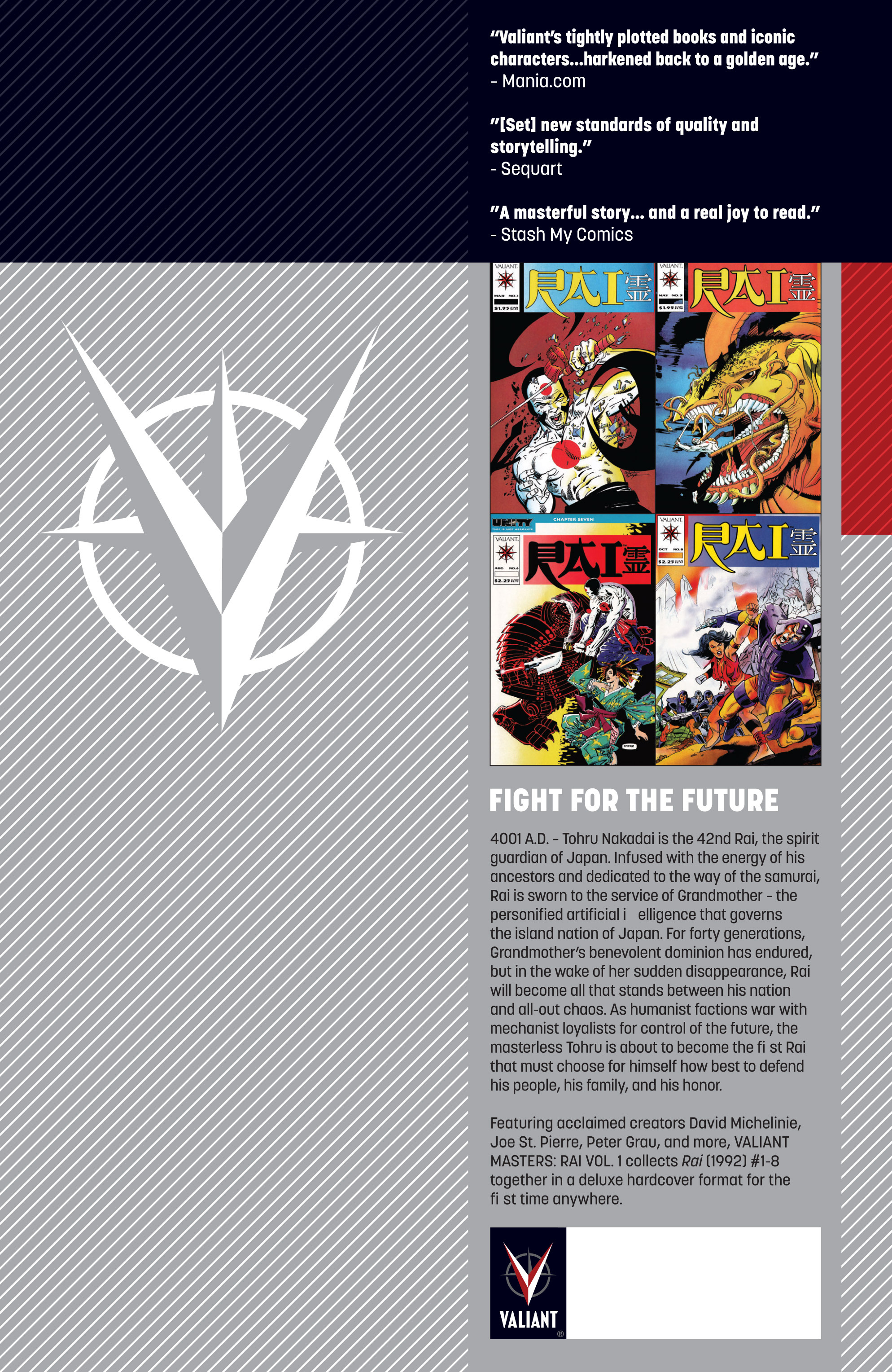 Read online Valiant Masters Rai comic -  Issue # TPB (Part 1) - 2