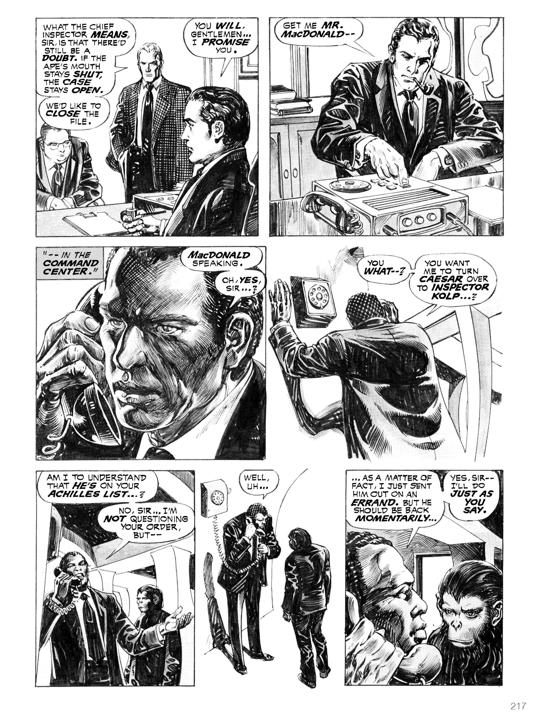 Read online Planet of the Apes: Archive comic -  Issue # TPB 3 (Part 3) - 14