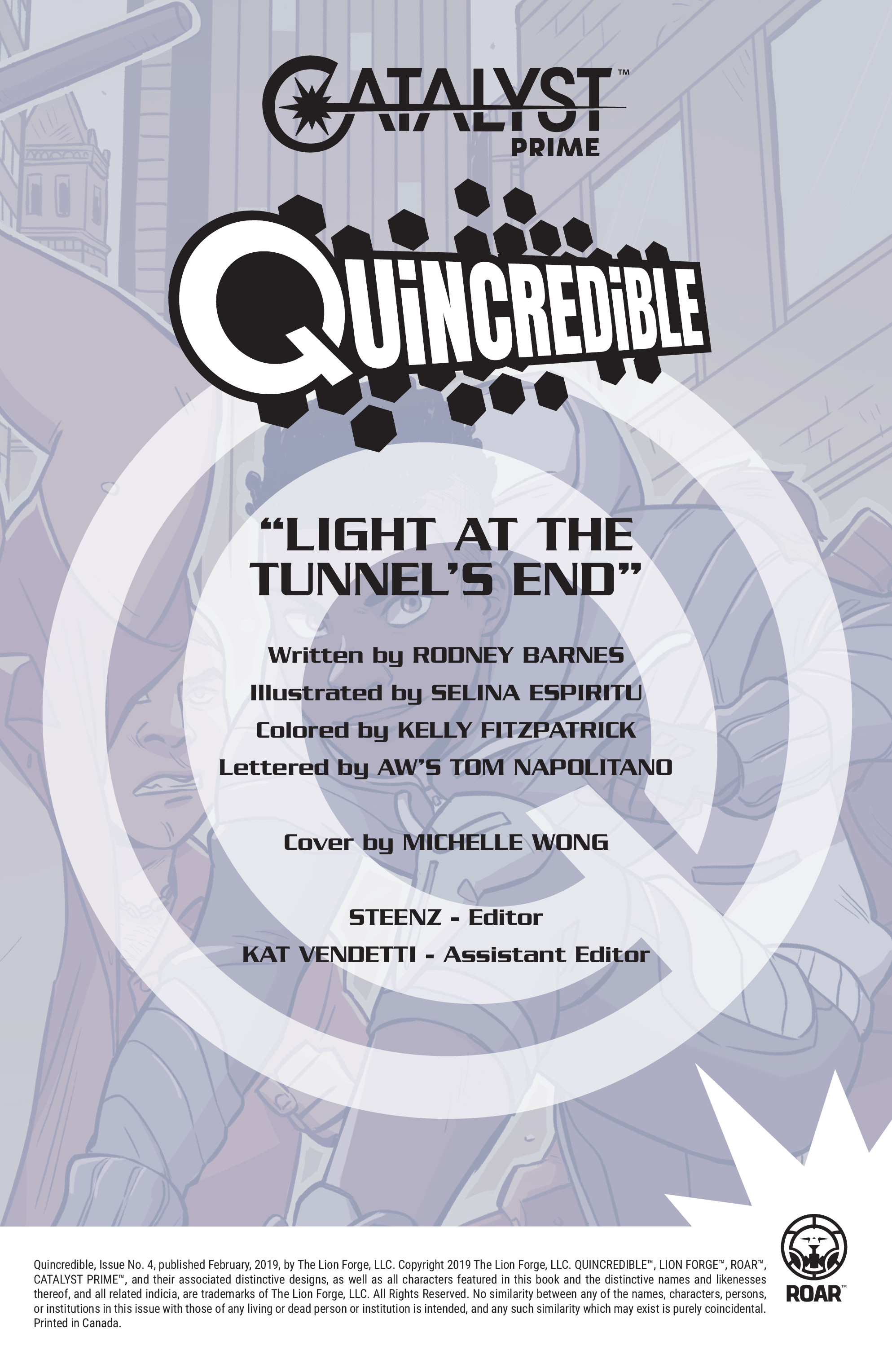 Read online Quincredible comic -  Issue #4 - 2