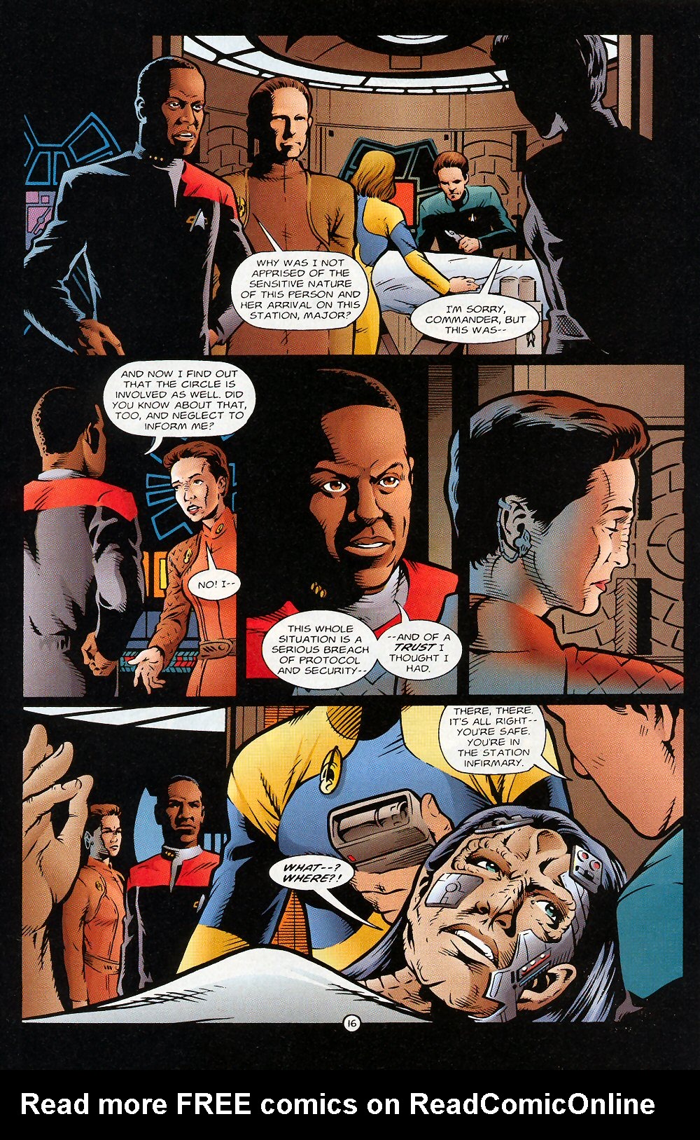 Read online Star Trek: Deep Space Nine (1993) comic -  Issue #17 - 16