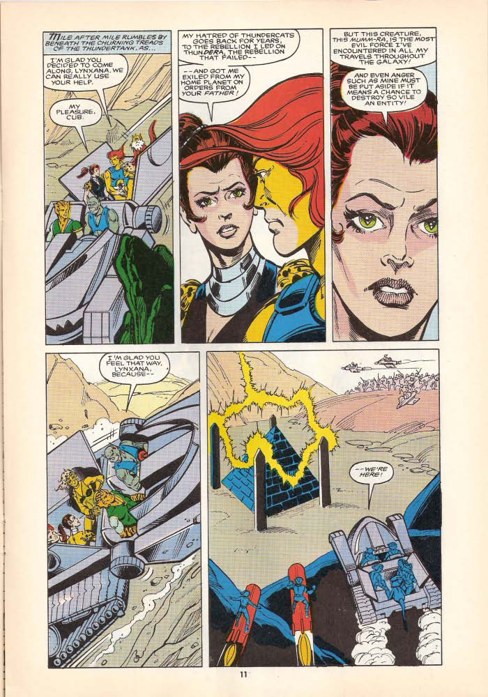 Read online ThunderCats (1987) comic -  Issue #7 - 11