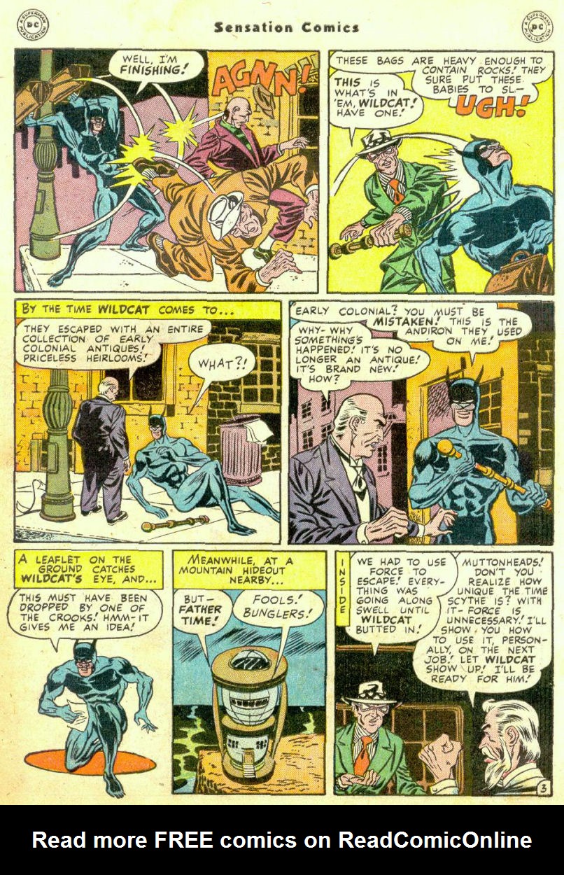 Read online Sensation (Mystery) Comics comic -  Issue #74 - 45
