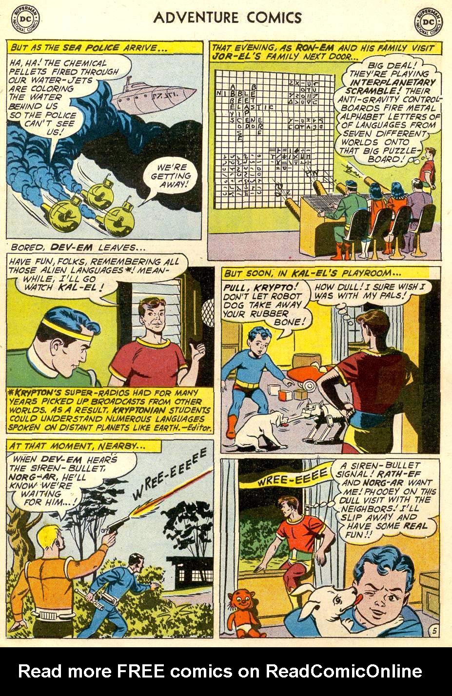 Read online Adventure Comics (1938) comic -  Issue #287 - 7