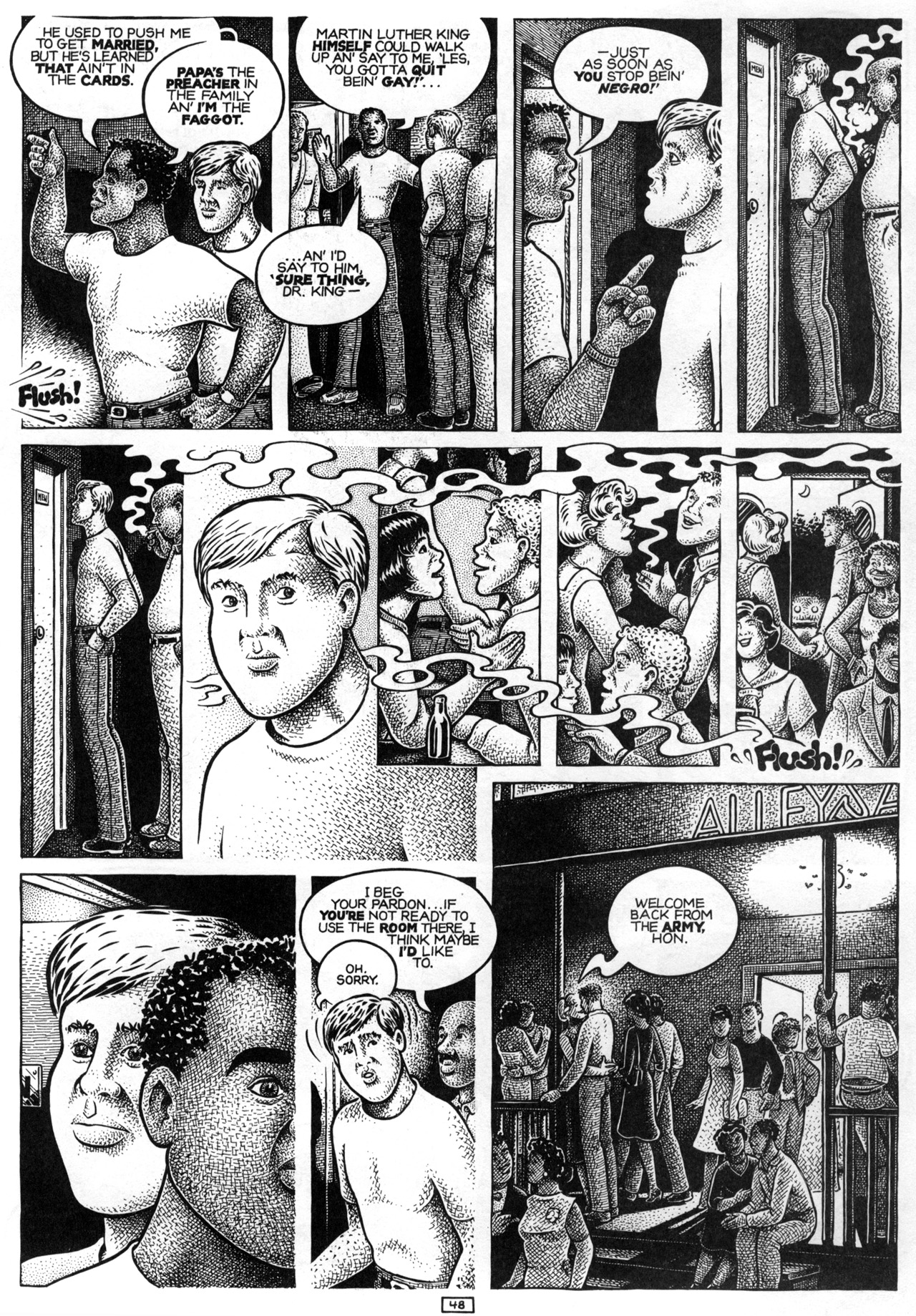 Read online Stuck Rubber Baby comic -  Issue # TPB (Part 1) - 57