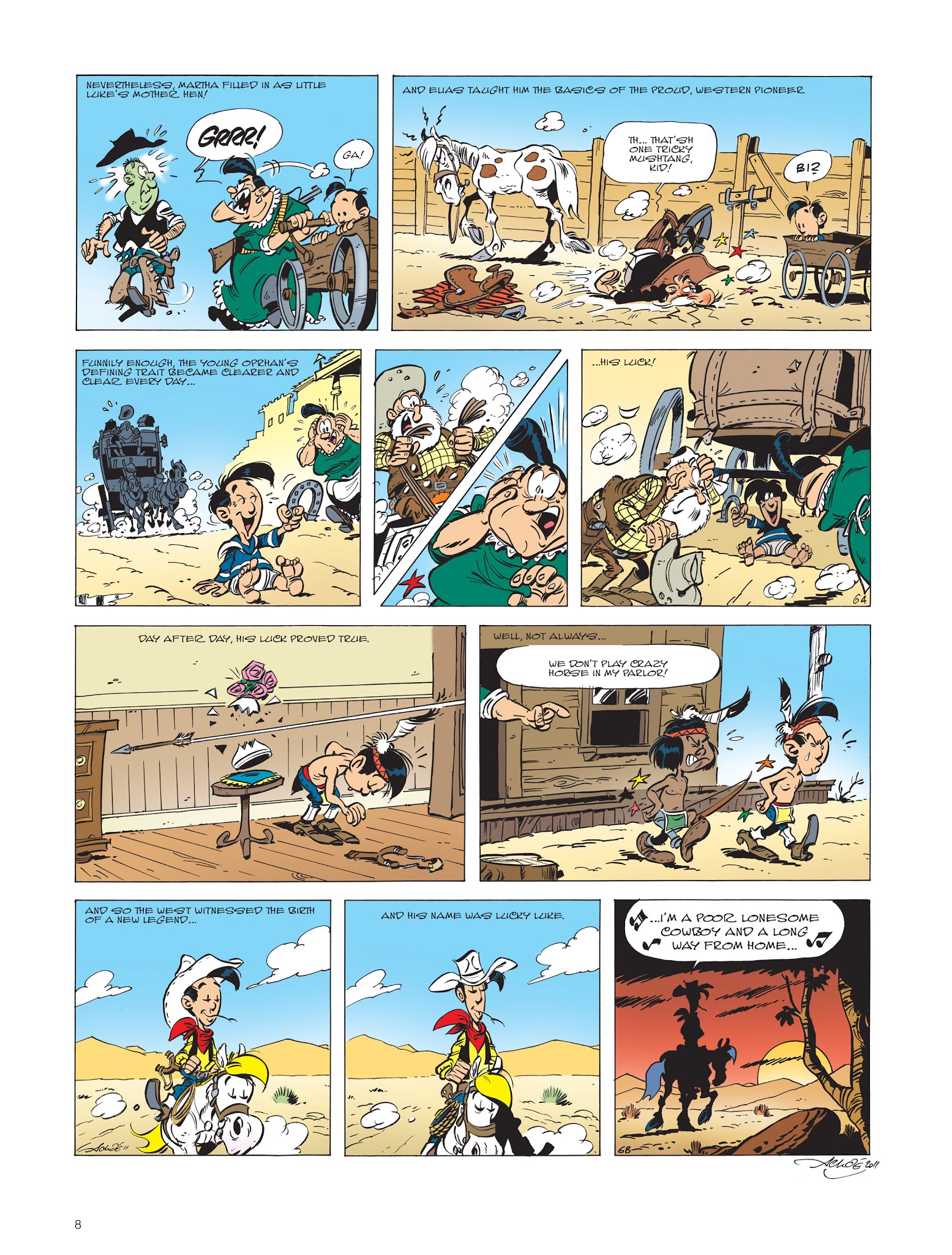 Read online The Adventures of Kid Lucky comic -  Issue #1 - 9