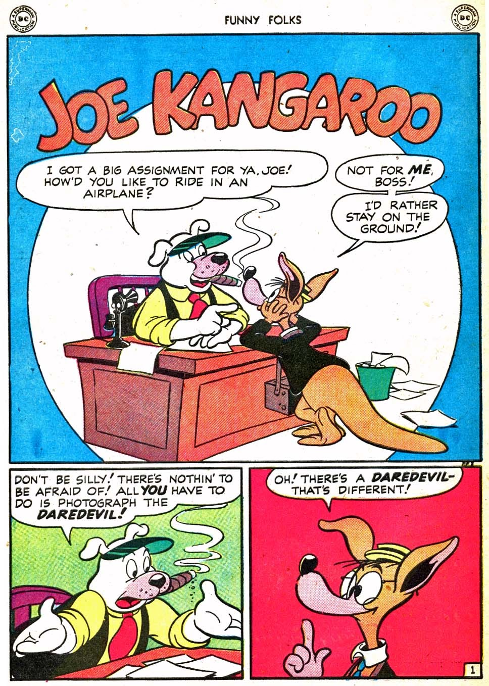 Read online Funny Folks comic -  Issue #7 - 44