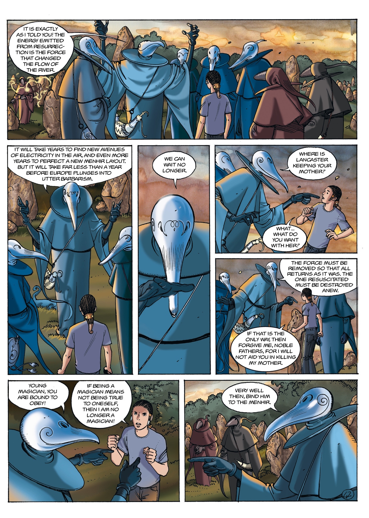 Read online Day of the Magicians comic -  Issue #3 - 47