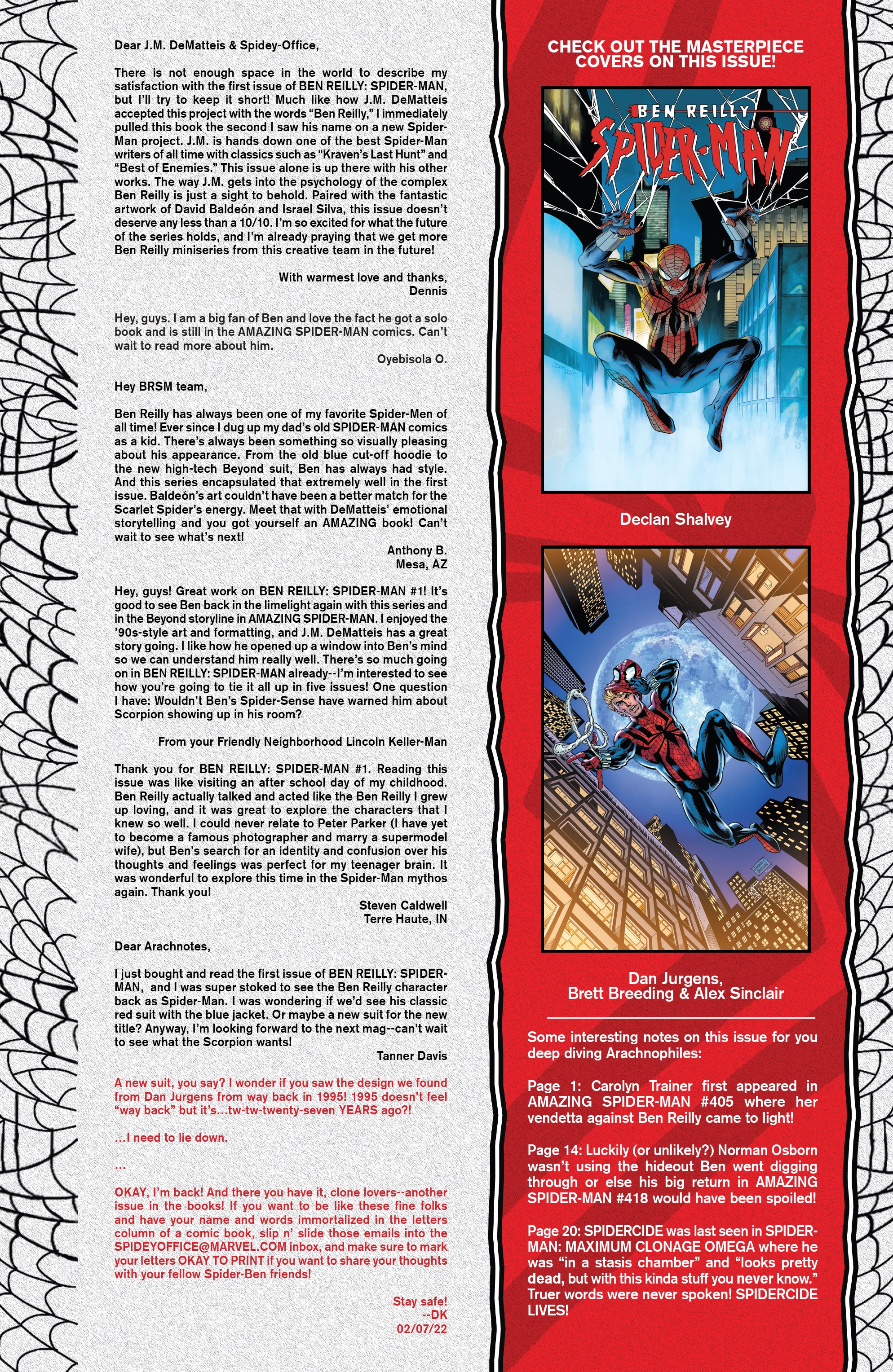Read online Ben Reilly: Spider-Man comic -  Issue #3 - 24
