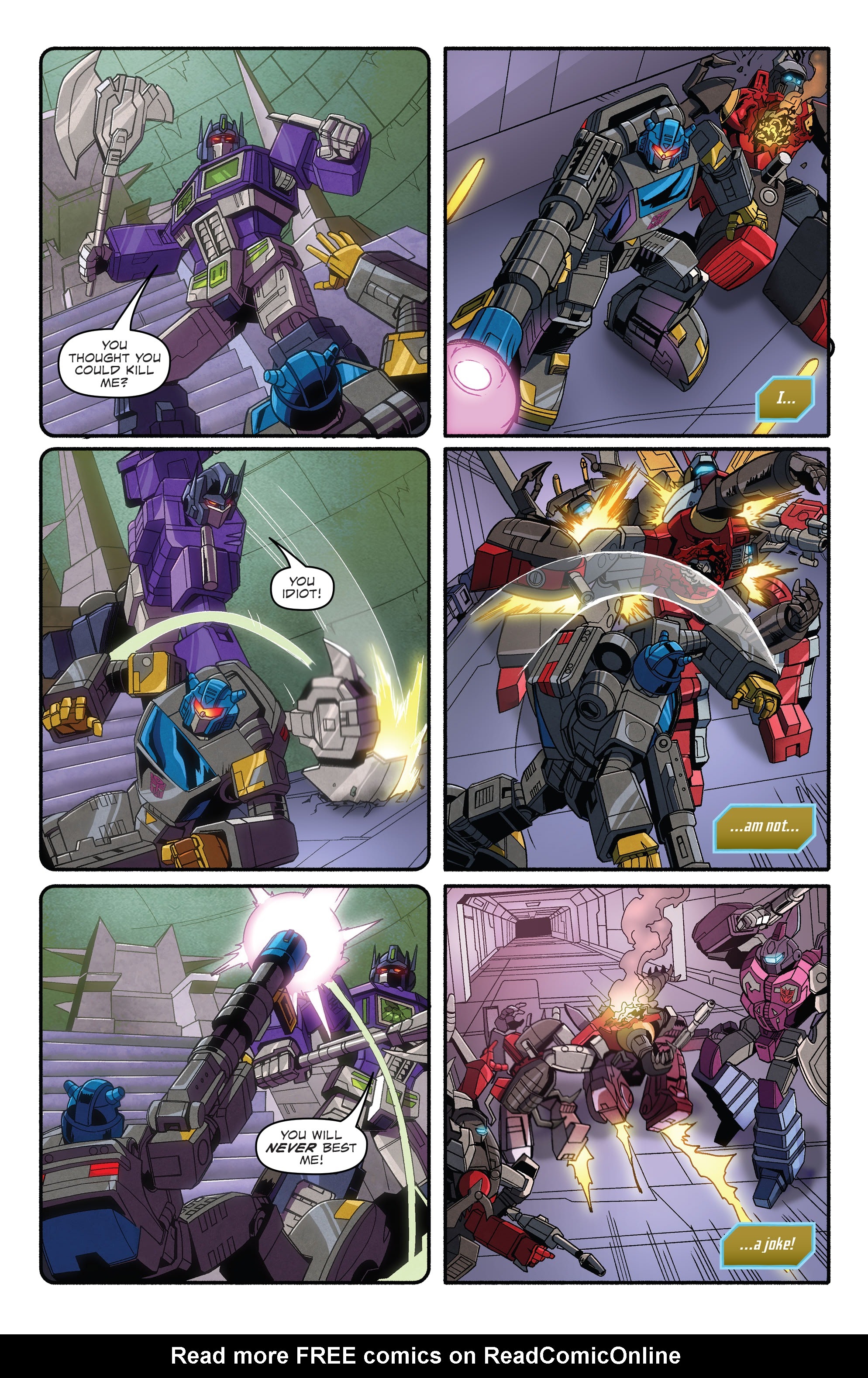 Read online Transformers: Shattered Glass comic -  Issue #4 - 21