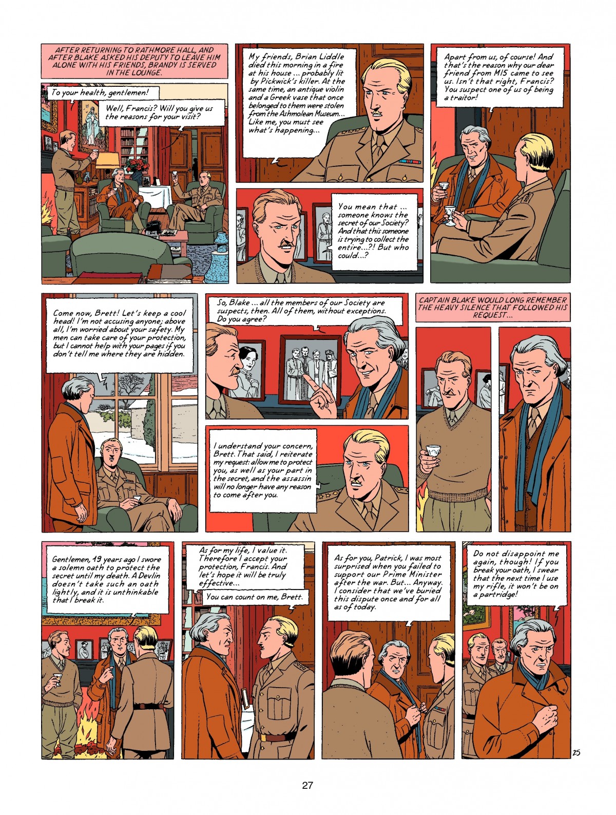 Read online Blake & Mortimer comic -  Issue #18 - 27