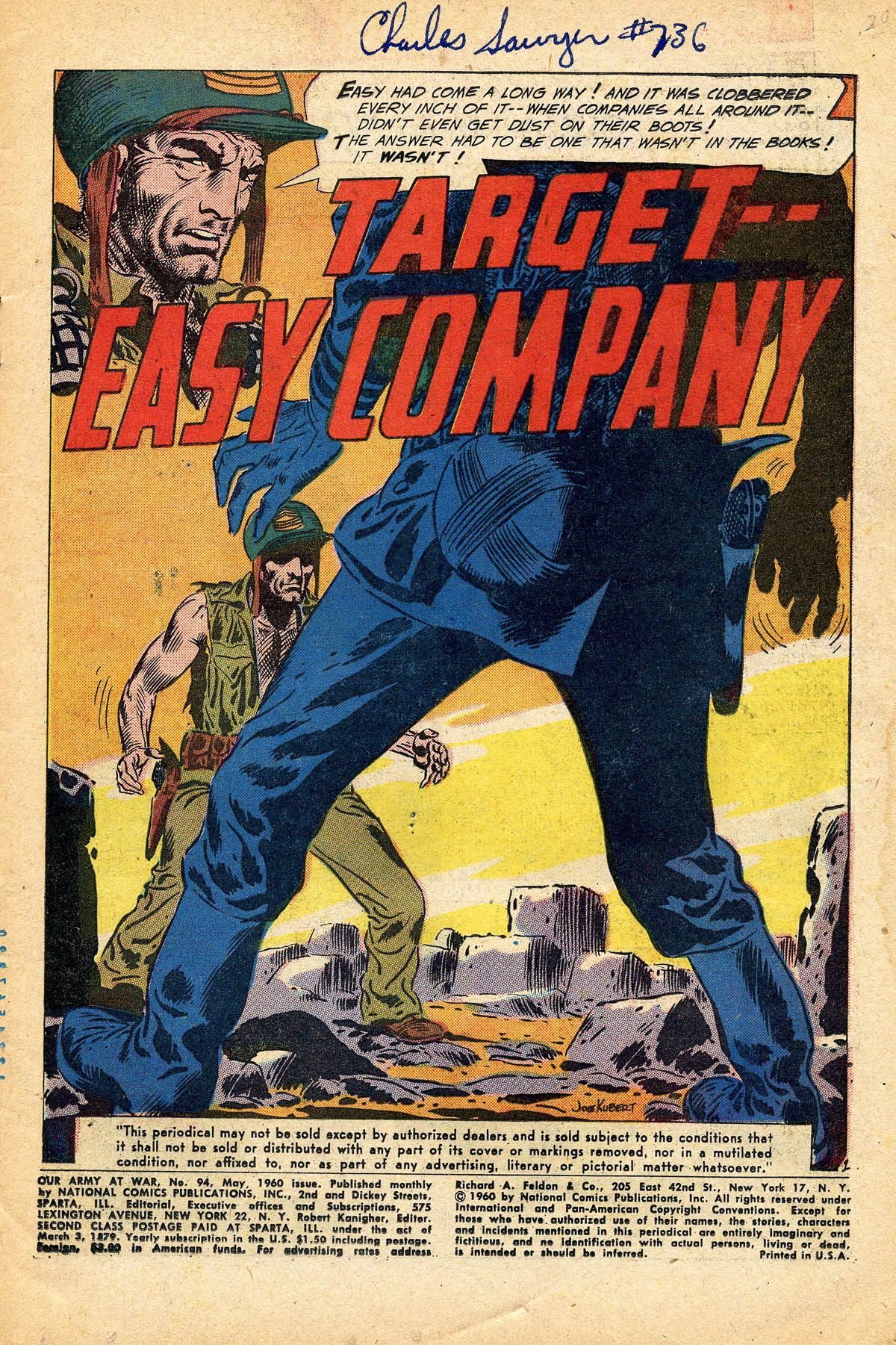 Read online Our Army at War (1952) comic -  Issue #94 - 3
