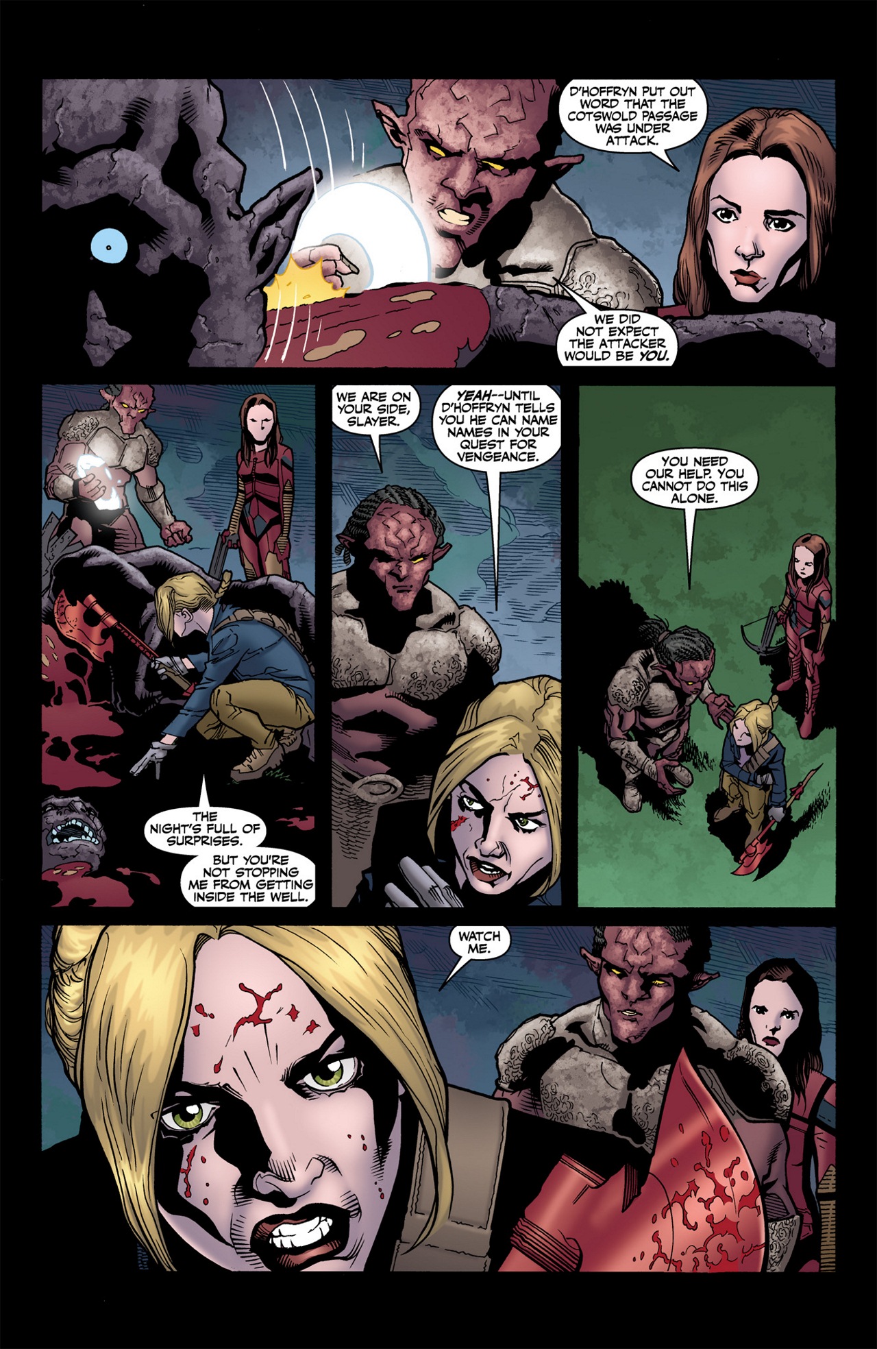 Read online Buffy the Vampire Slayer Season Nine comic -  Issue #22 - 16