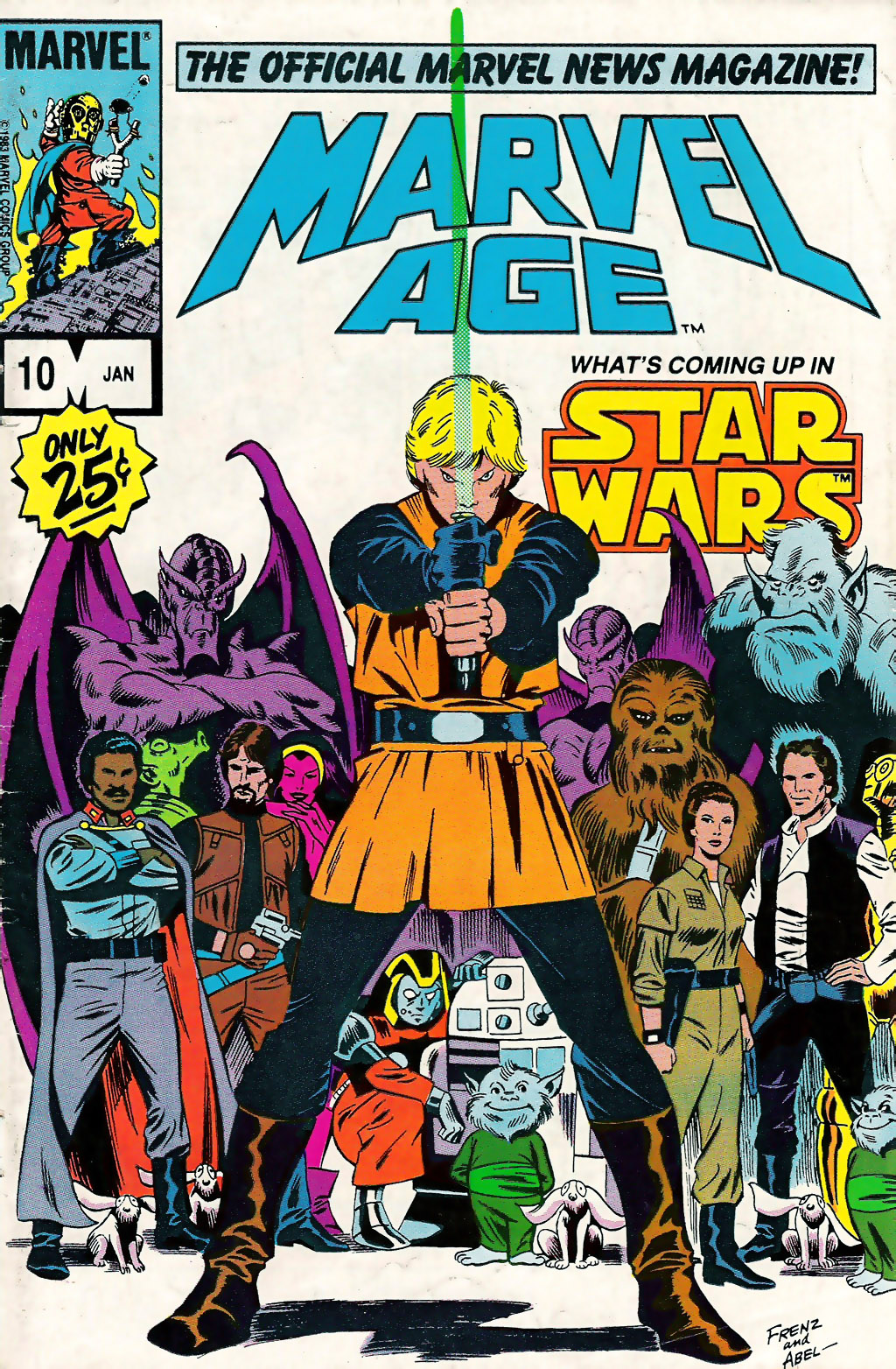 Read online Marvel Age comic -  Issue #10 - 1