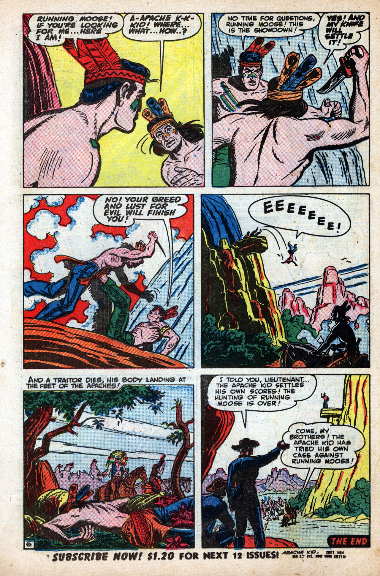 Read online Apache Kid comic -  Issue #9 - 18