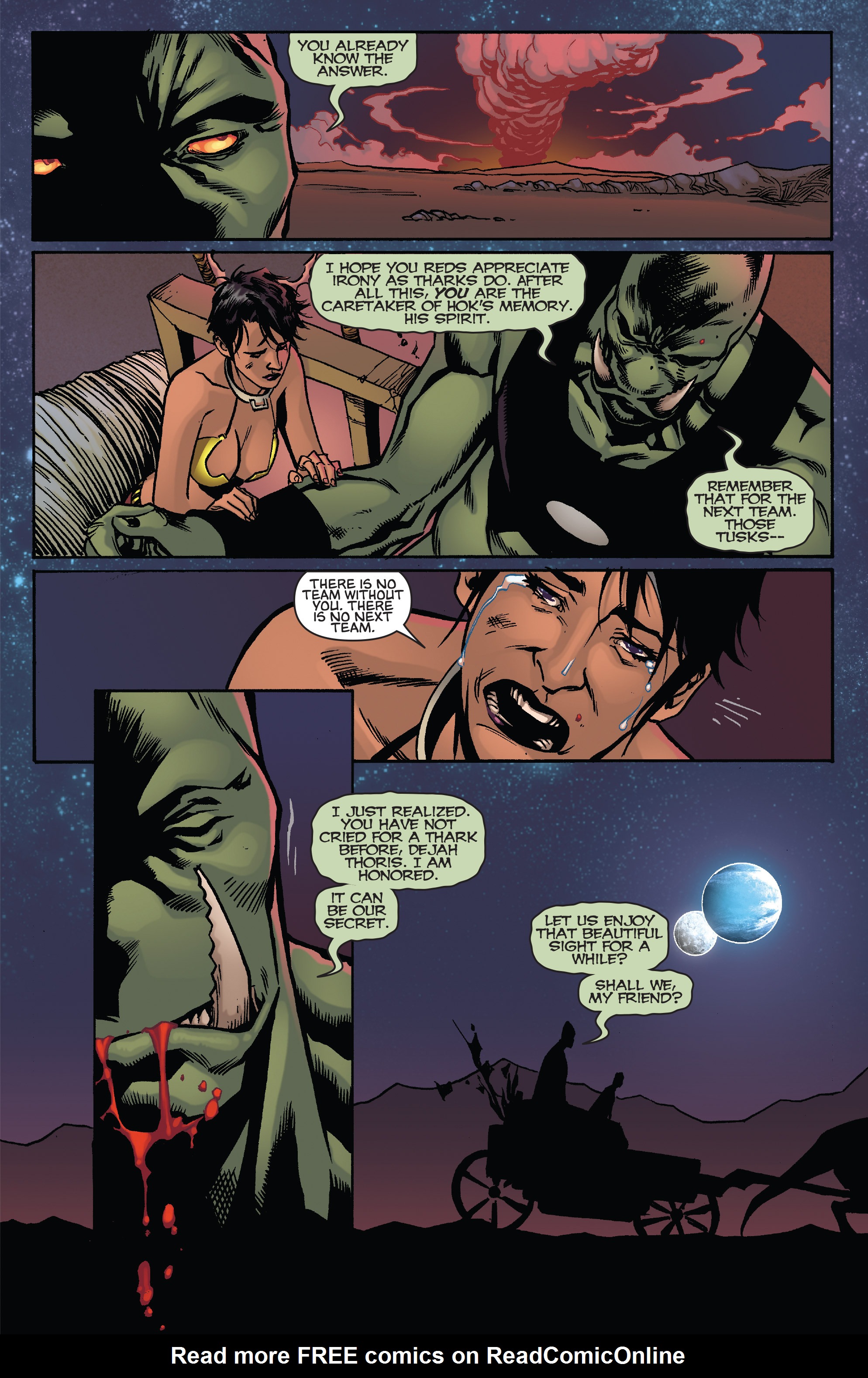 Read online Dejah Thoris and the Green Men of Mars comic -  Issue #12 - 21