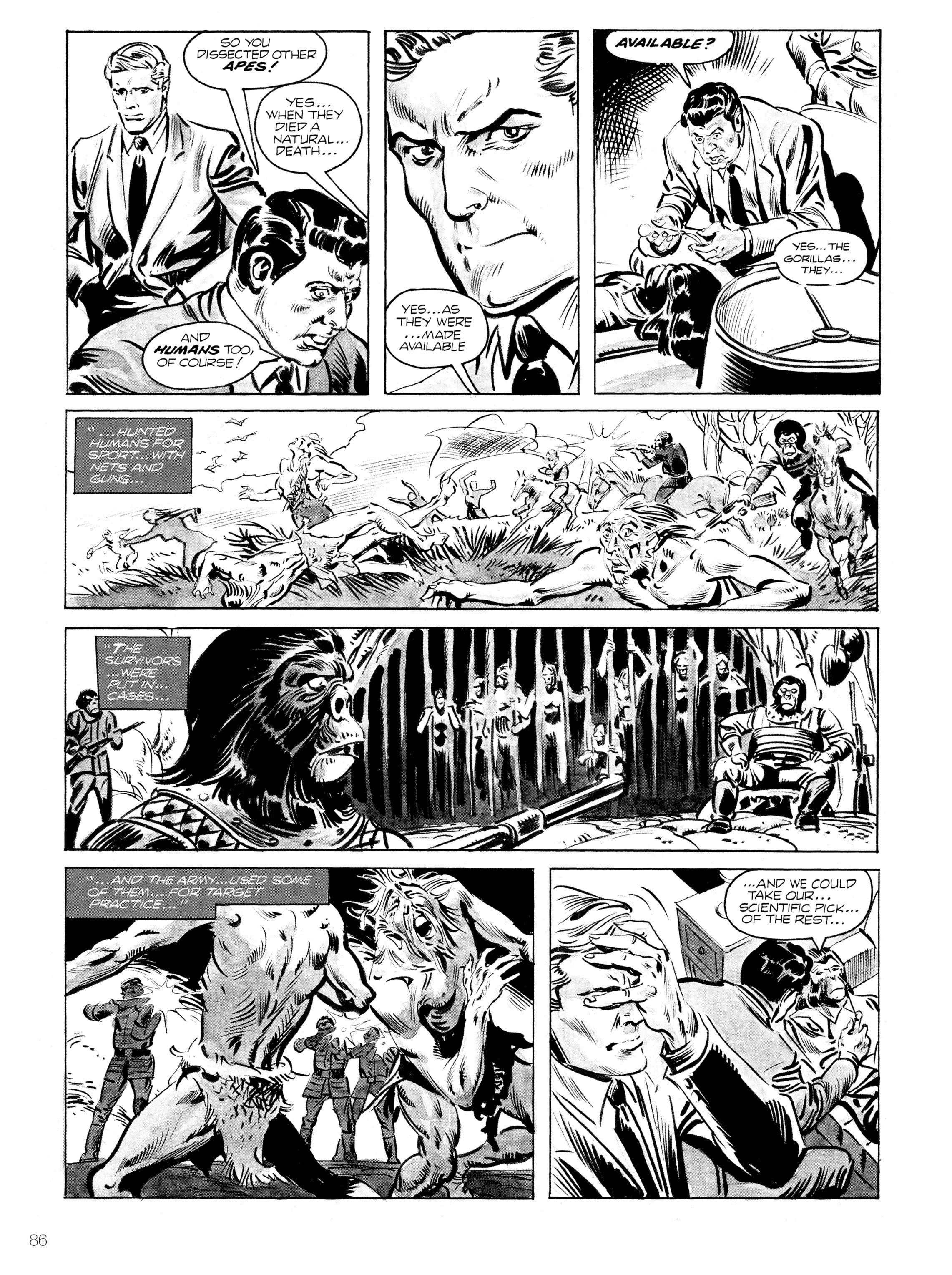 Read online Planet of the Apes: Archive comic -  Issue # TPB 3 (Part 1) - 83